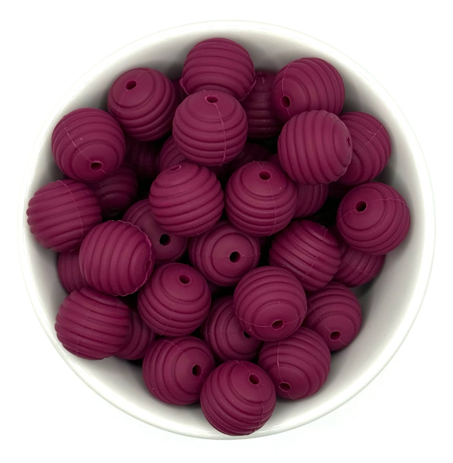 Beehive 15mm Silicone Bead | Silicone Beads