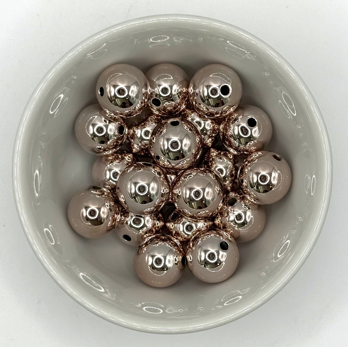 Metallic Acrylic Beads 16mm | Acrylic Beads