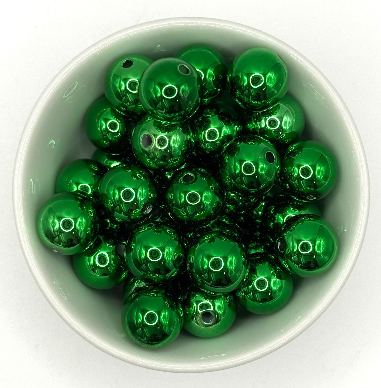 Metallic Acrylic Beads 16mm | Acrylic Beads