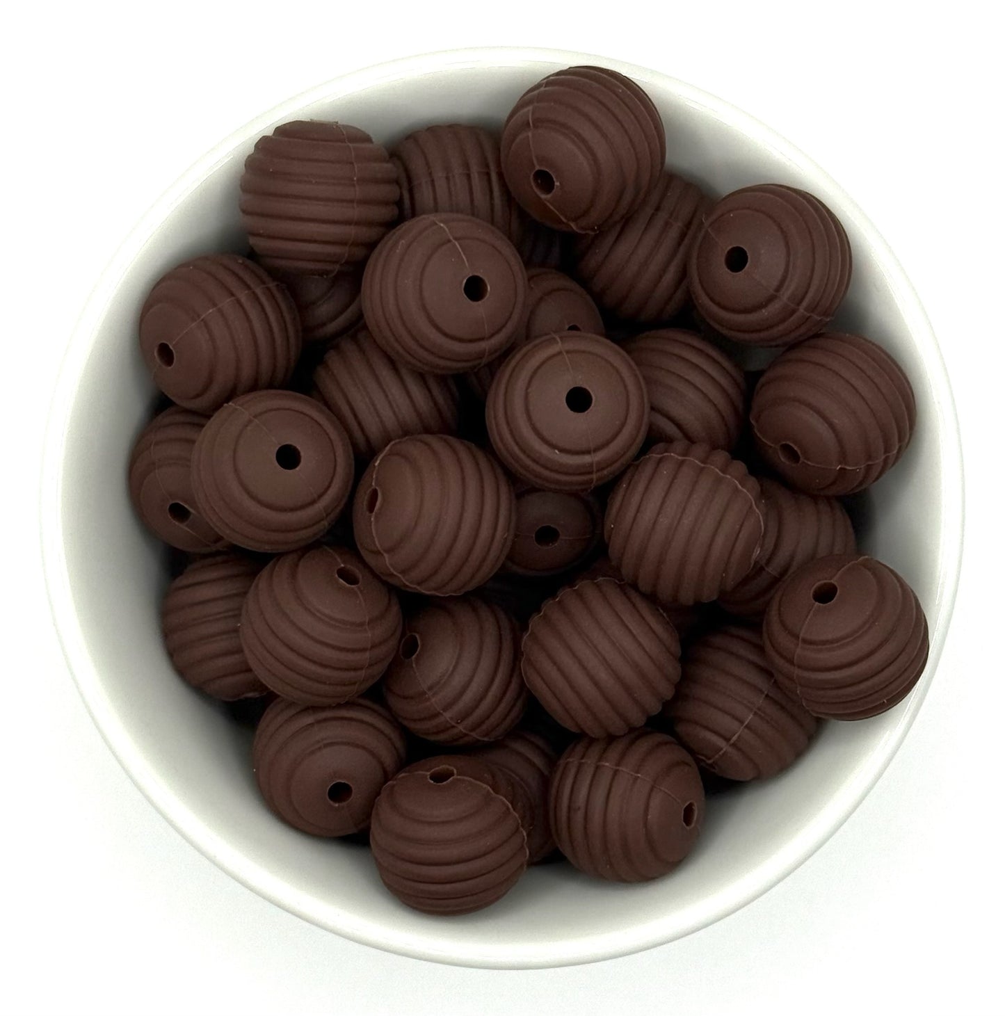 Beehive 15mm Silicone Bead | Silicone Beads