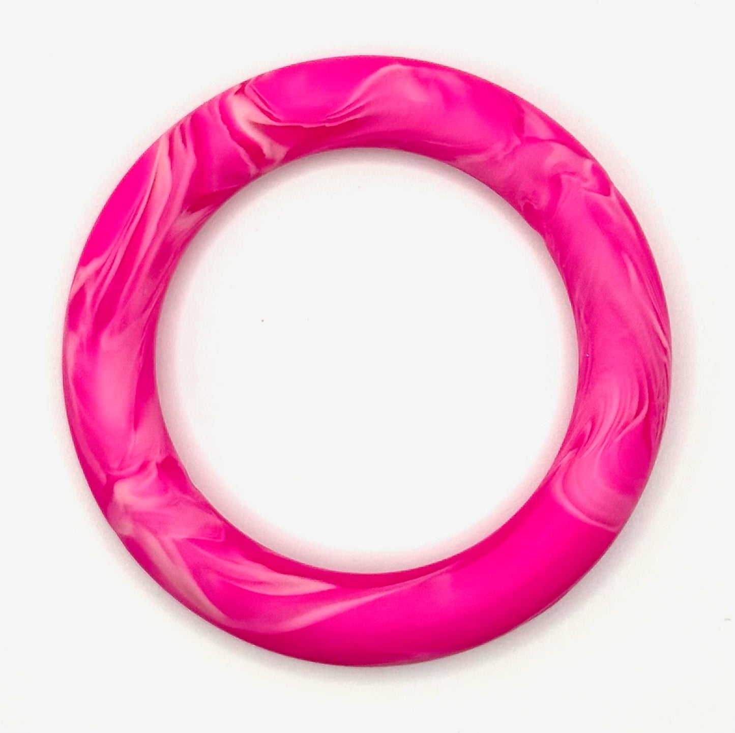 65mm Round Silicone Rings Solid Colours