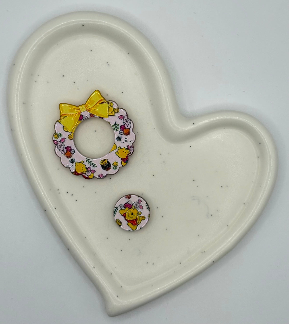 Character Wreath / Focal Spinner set | Acrylic Focal Beads
