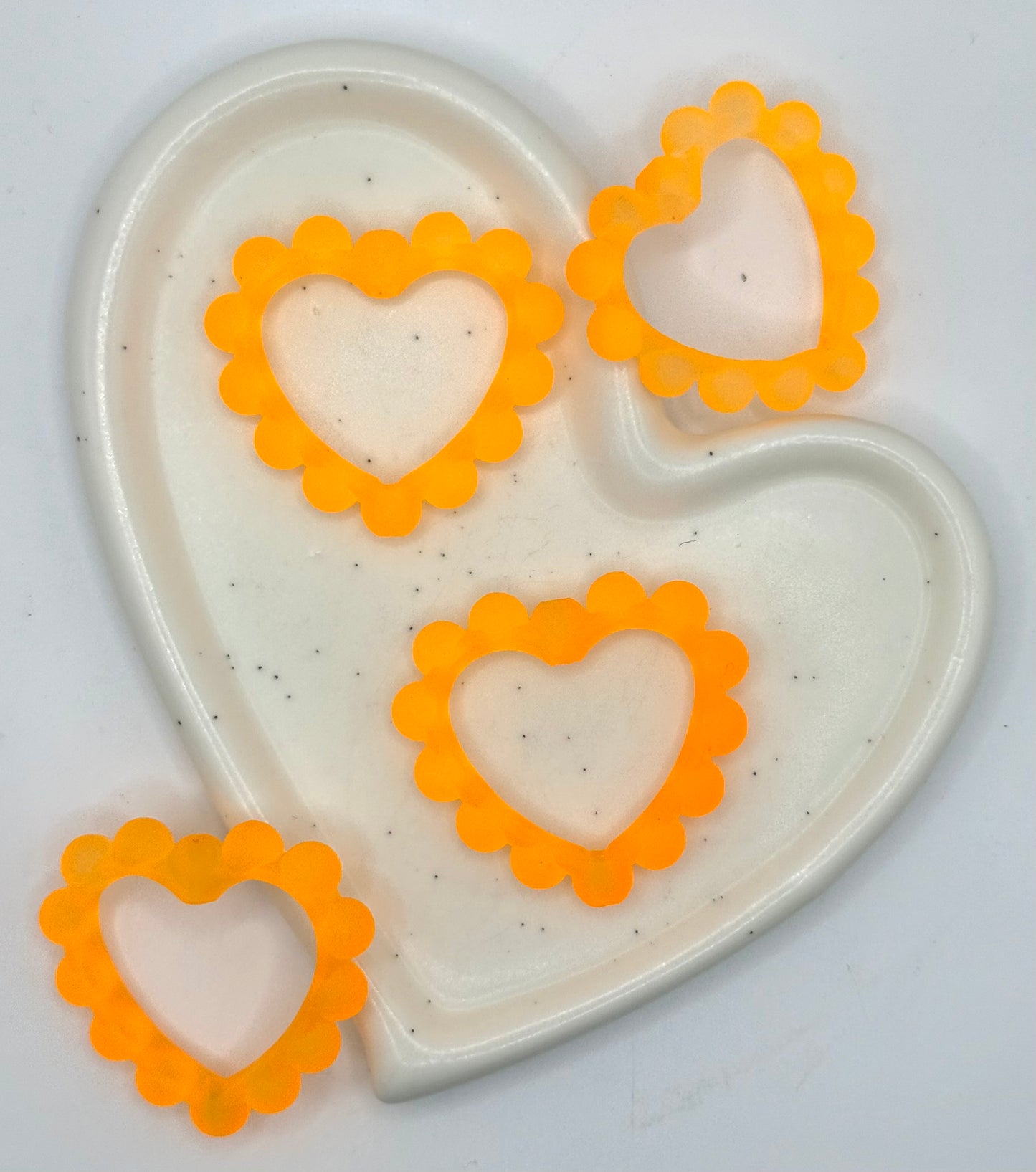 Bubble Heart Frame | Acrylic Beads