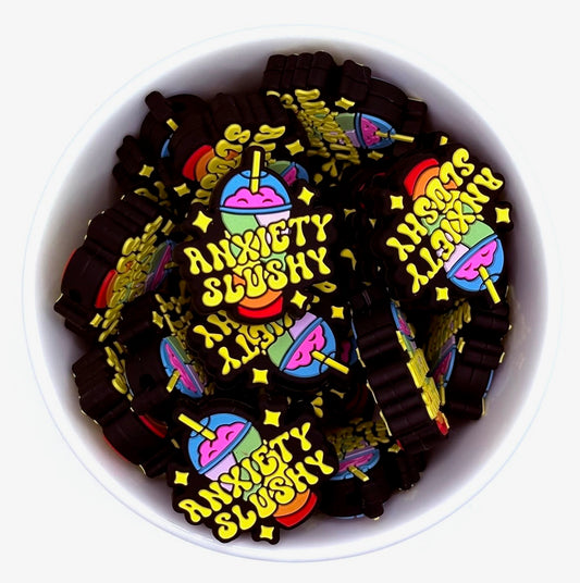 Anxiety Slushy | Silicone Focal Bead