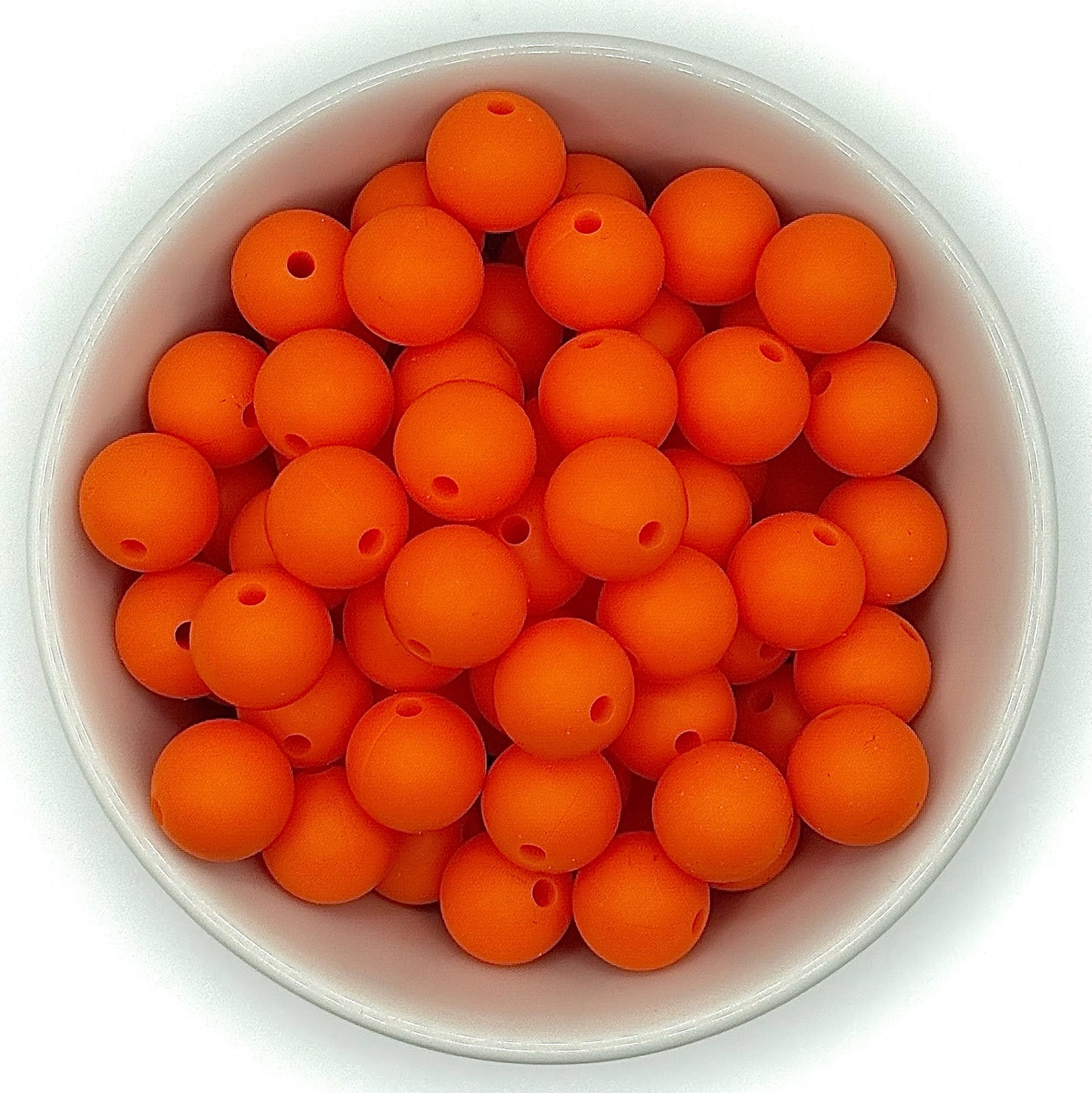 Silicone Round Bead 12mm | Silicone Solid Color Beads