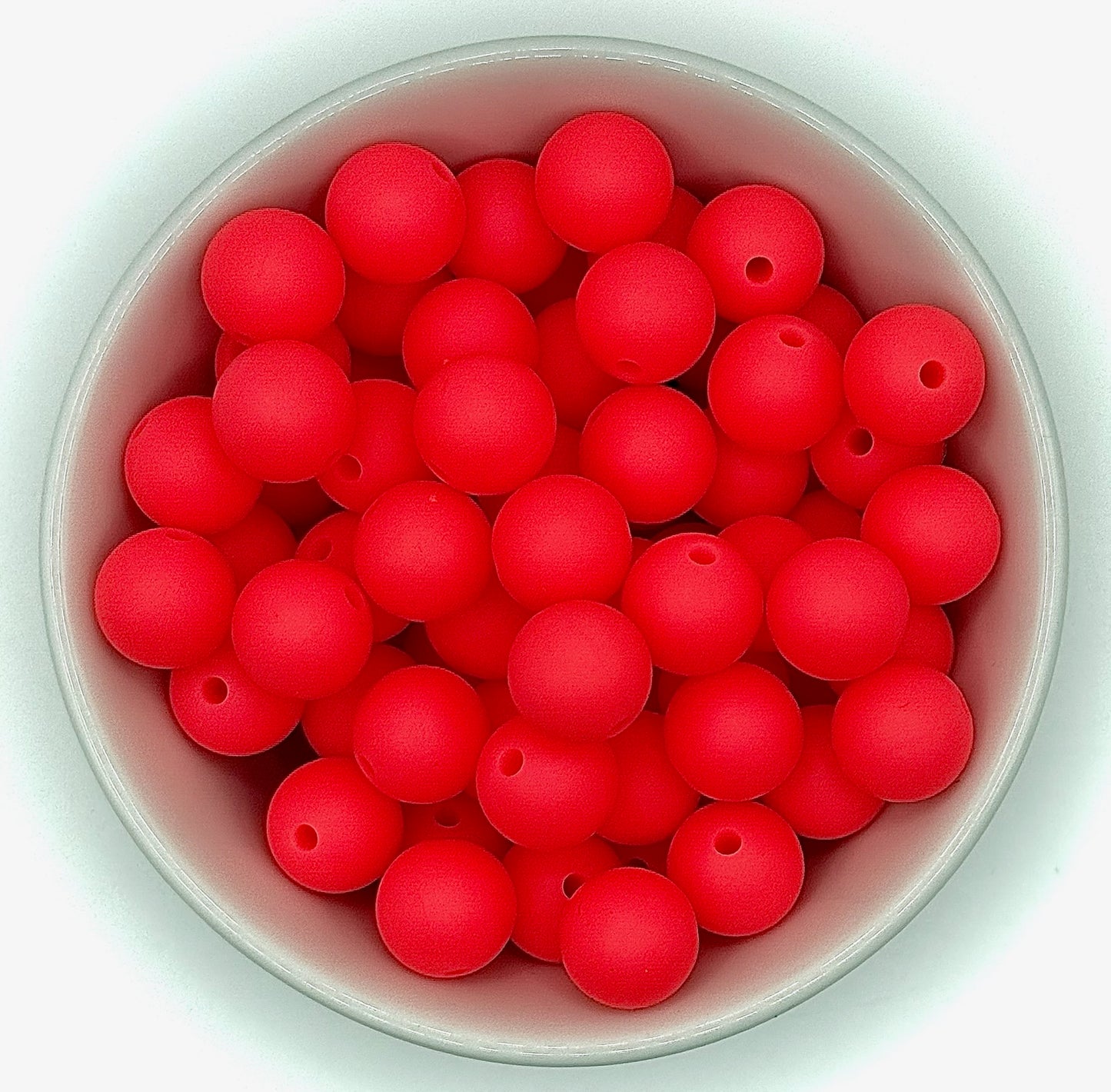 Silicone Round Bead 12mm | Silicone Solid Color Beads