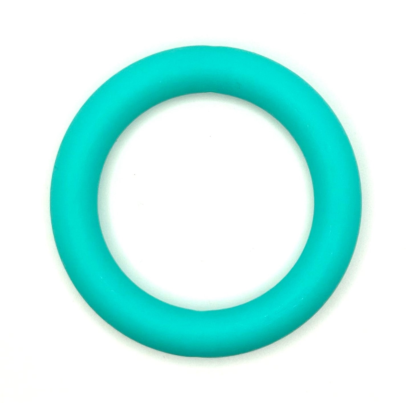 65mm Round Silicone Rings Solid Colours