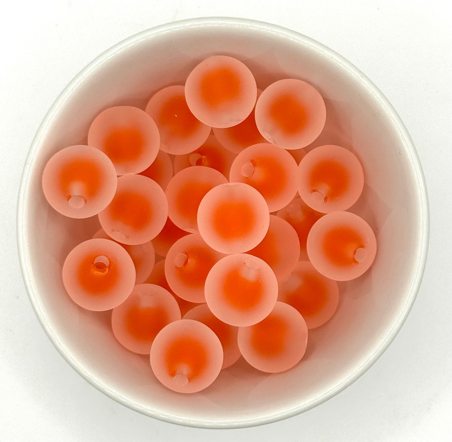 Colour Filled Frosted 16mm | Acrylic Beads