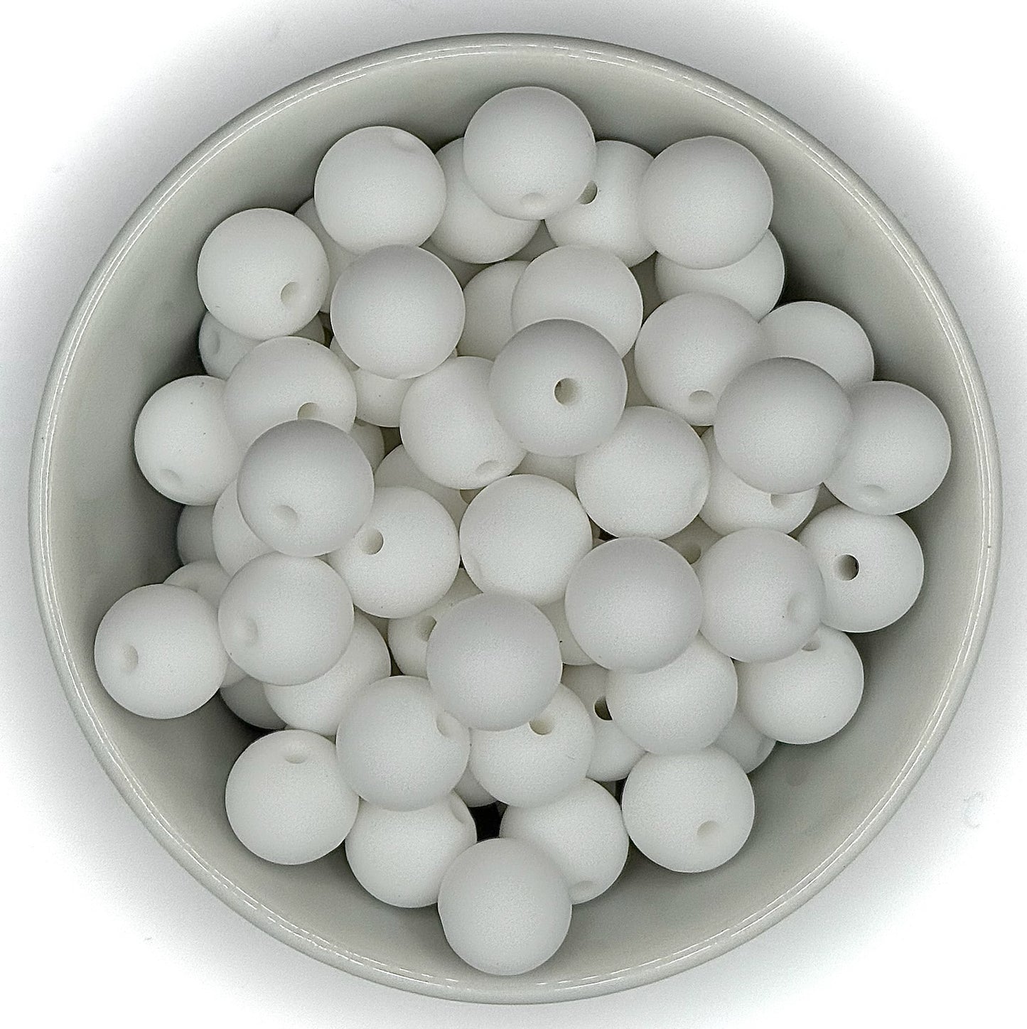 Silicone Round Bead 12mm | Silicone Solid Color Beads