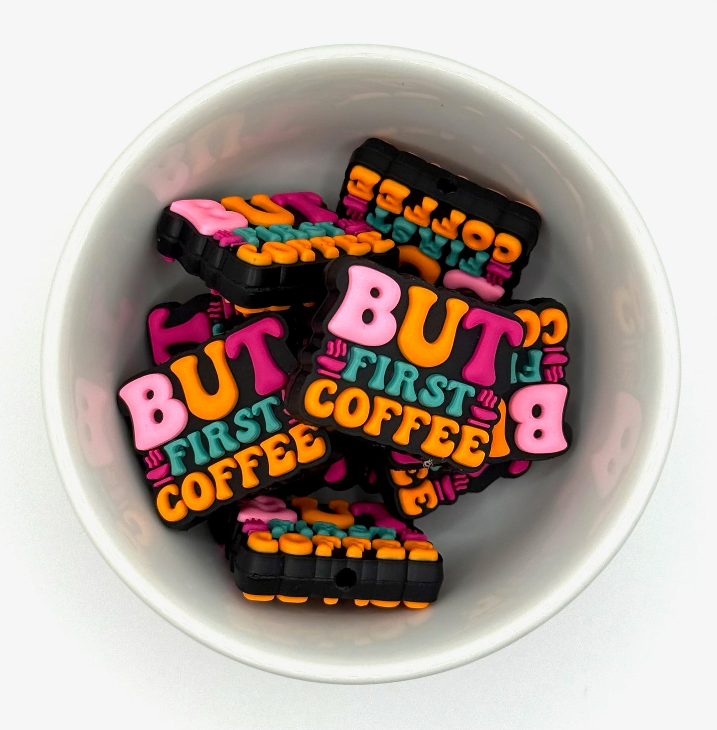 But First Coffee | Silicone Focal Bead