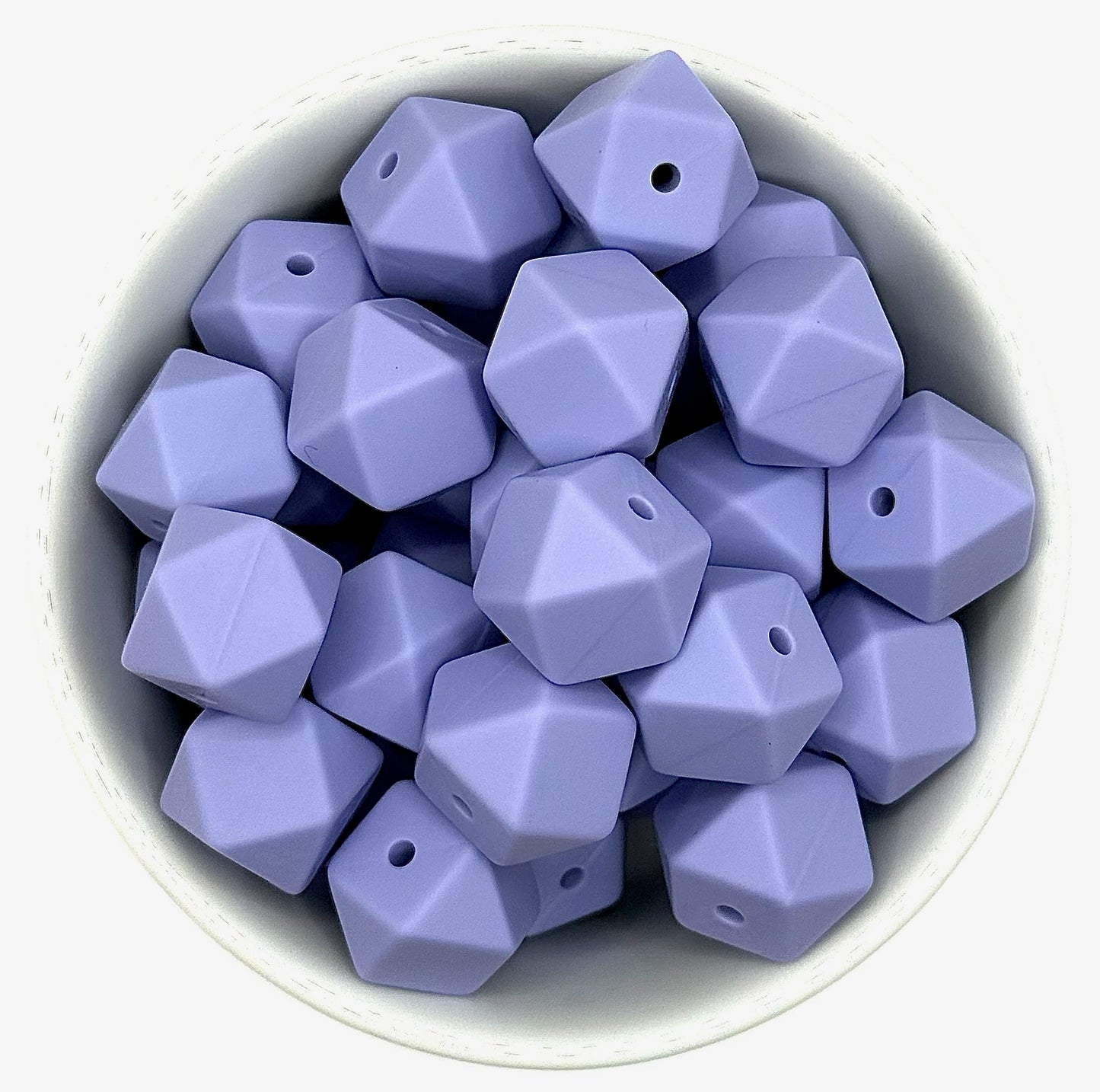 Hexagon 14mm | Silicone Beads