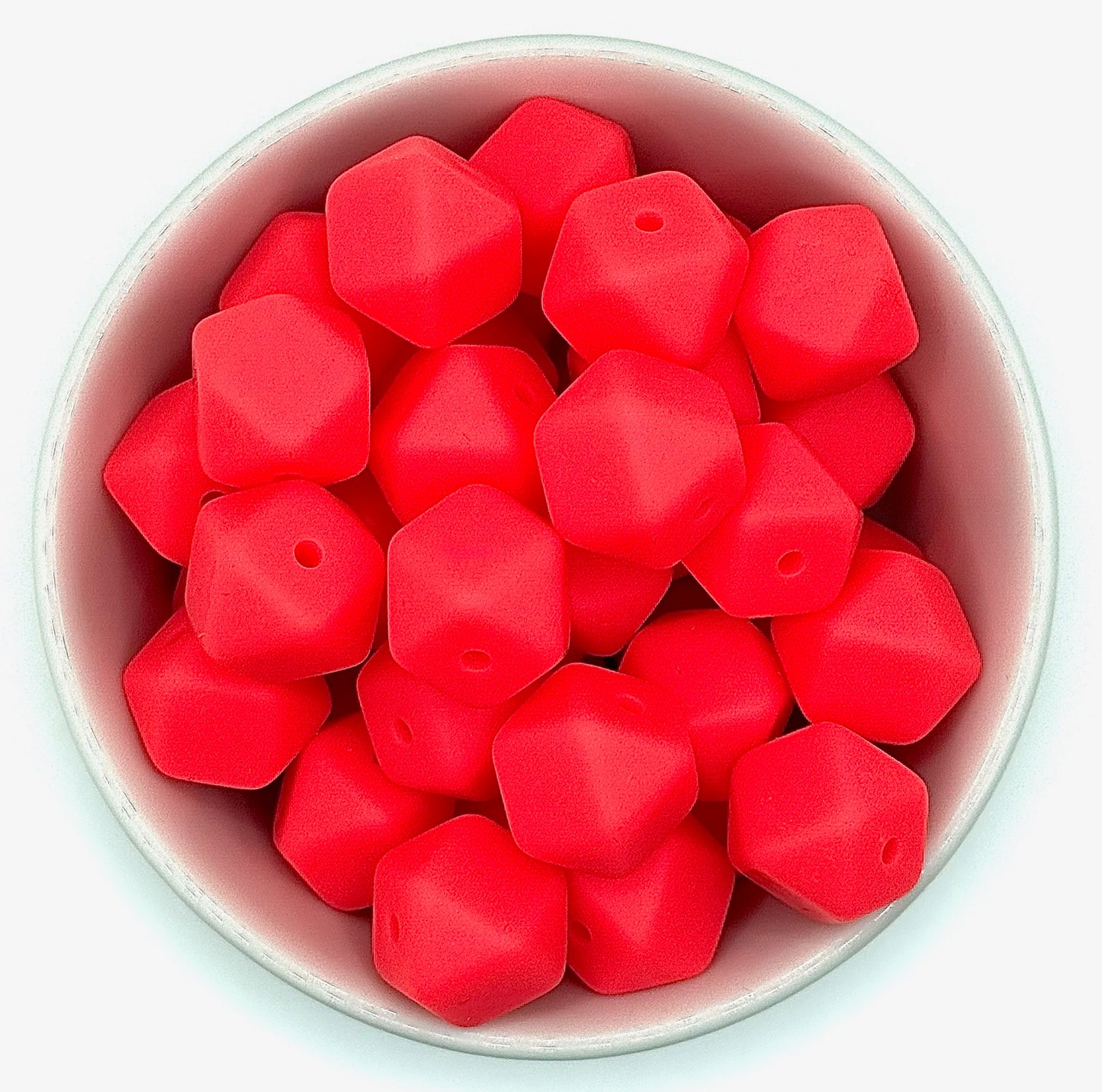 Hexagon 14mm | Silicone Beads