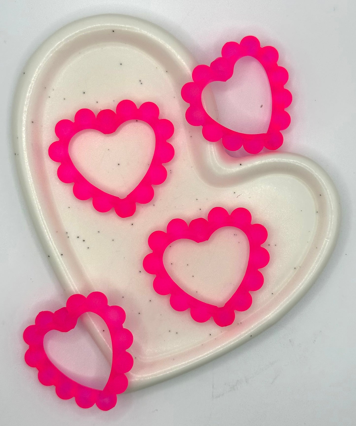 Bubble Heart Frame | Acrylic Beads