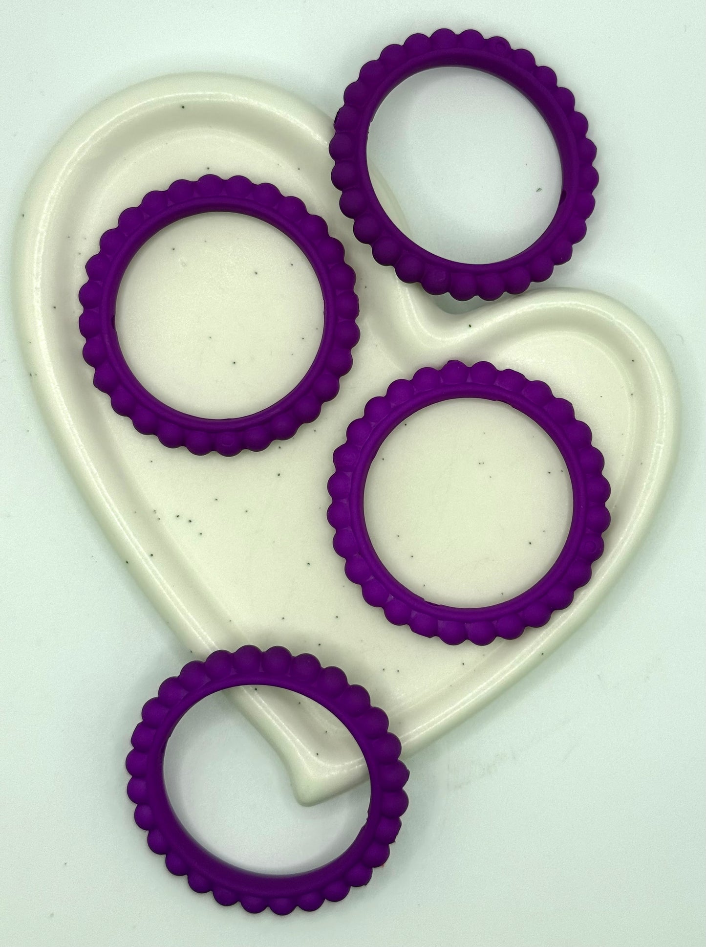 Bubble Frame Solid | Acrylic Beads