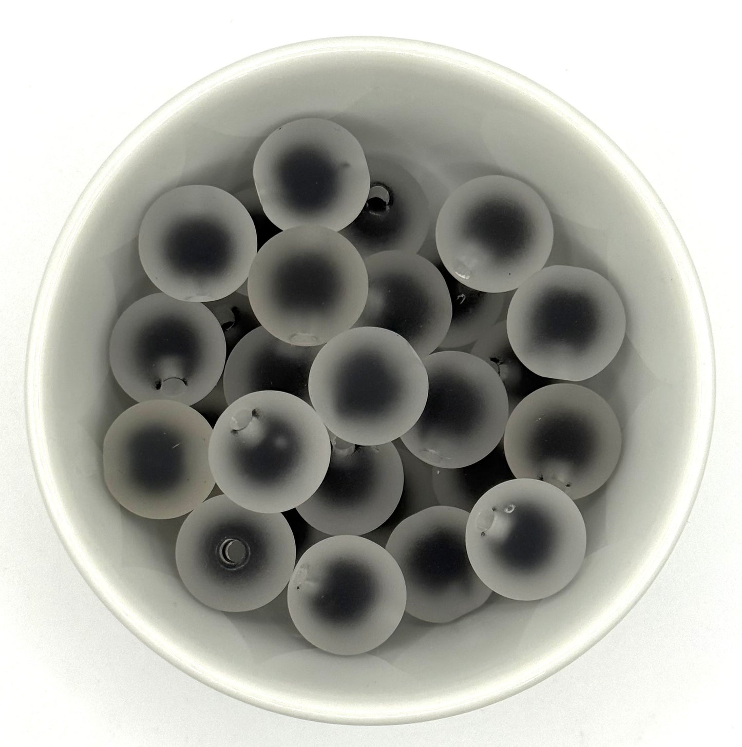 Colour Filled Frosted 16mm | Acrylic Beads