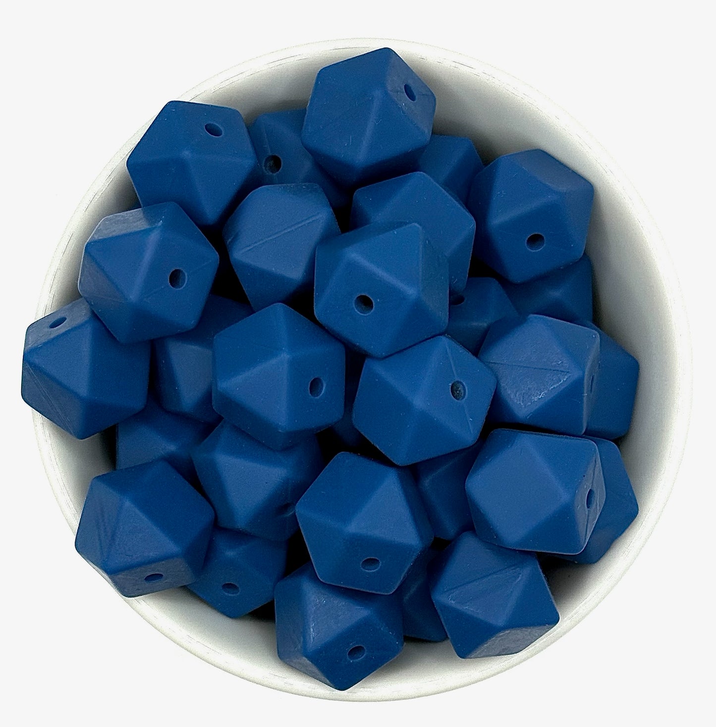 Hexagon 14mm | Silicone Beads