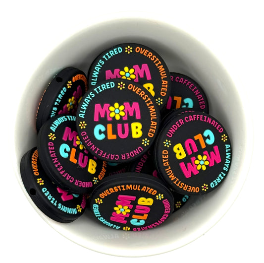 Mom Club | Silicone Focal Beads