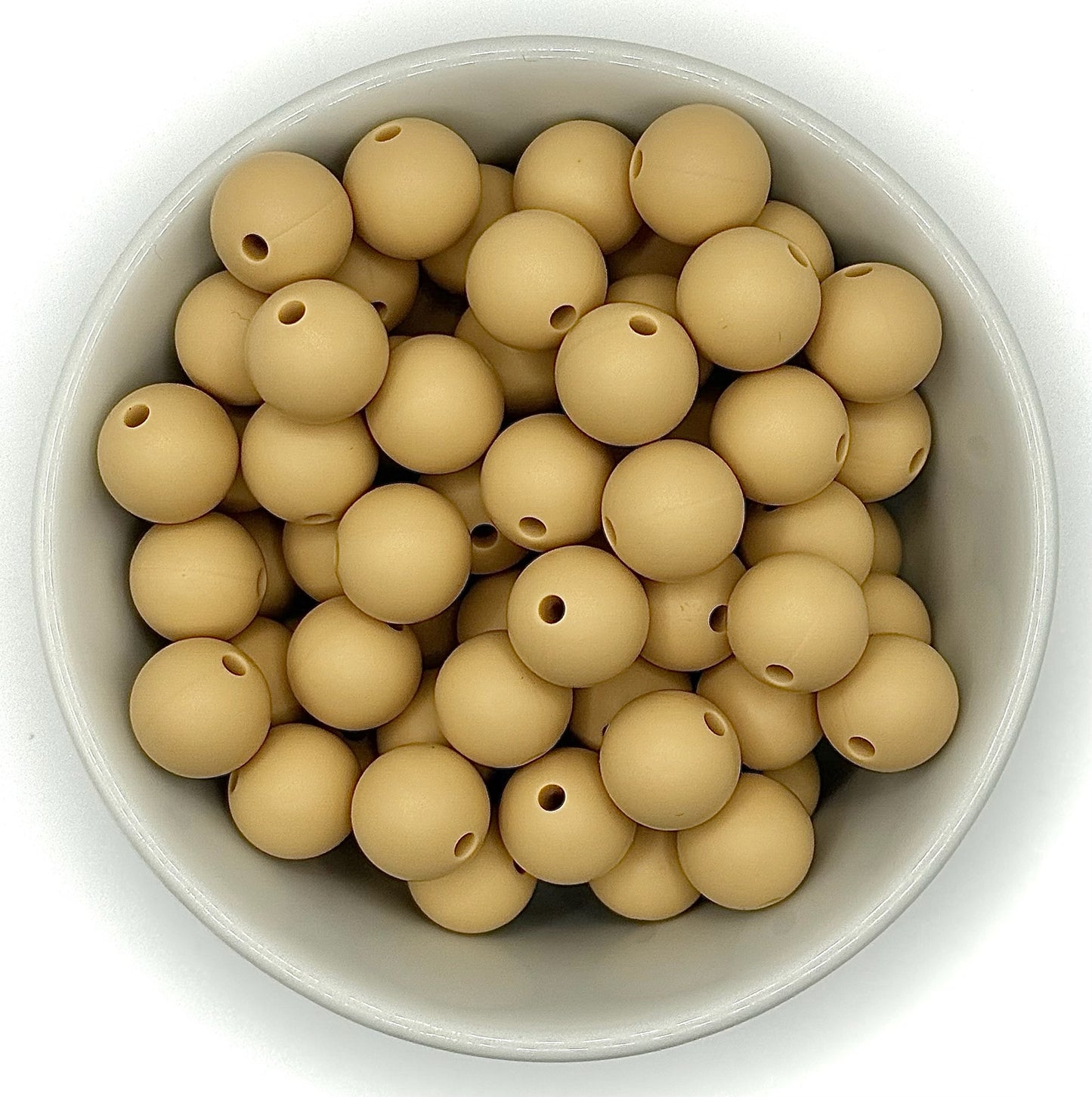 Silicone Round Bead 12mm | Silicone Solid Color Beads