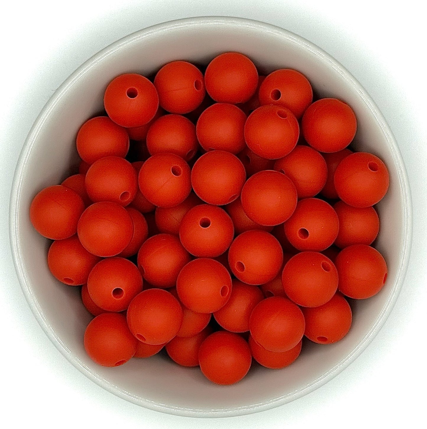 Silicone Round Bead 12mm | Silicone Solid Color Beads