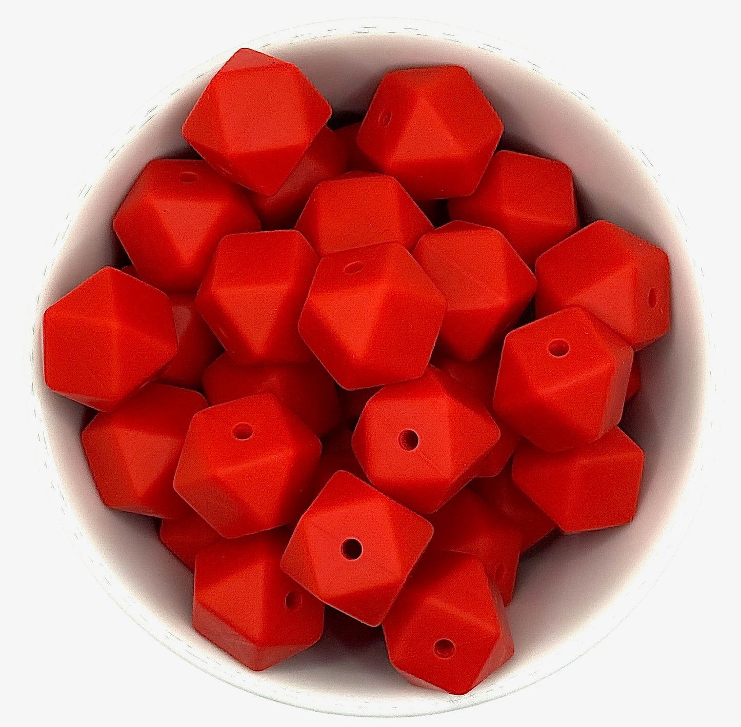 Hexagon 14mm | Silicone Beads