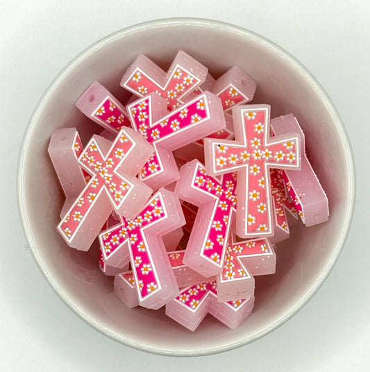 Cross | Silicone Focal Beads