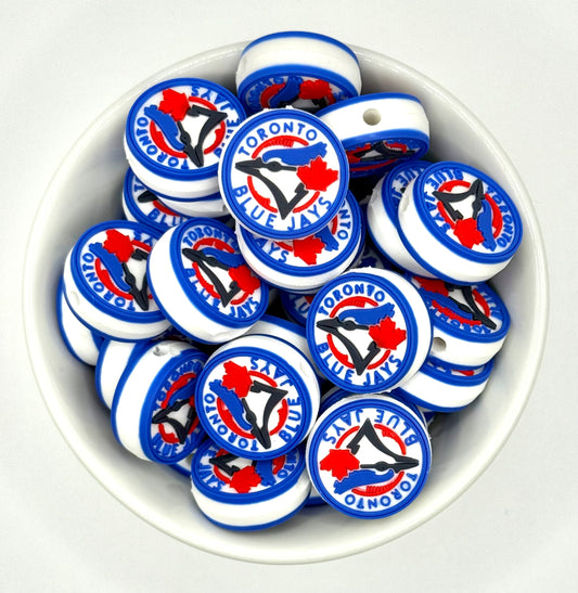 Blue Jays | PVC Focal Bead