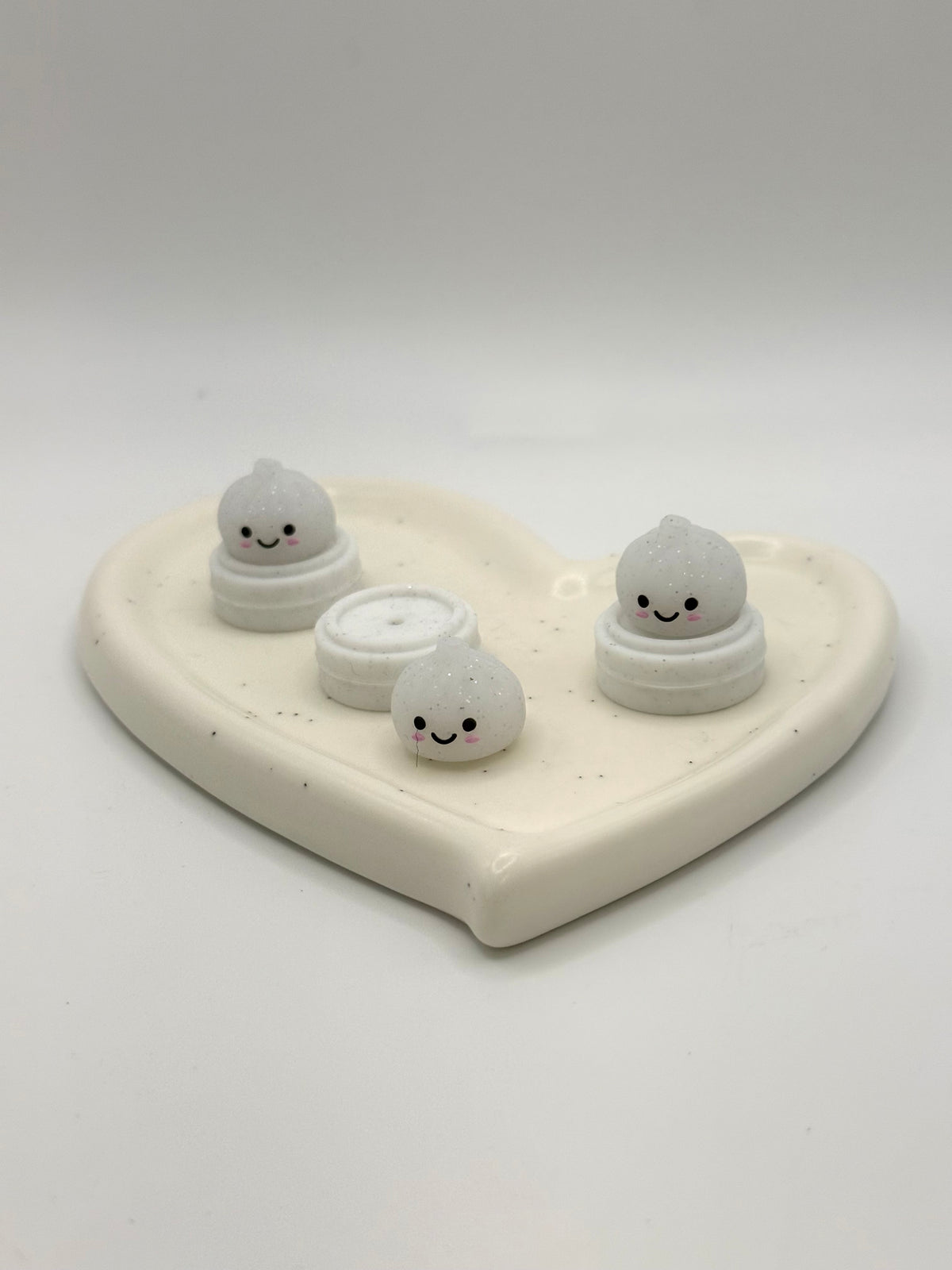 Glitter Dumplings | 3D Silicone Focal Beads