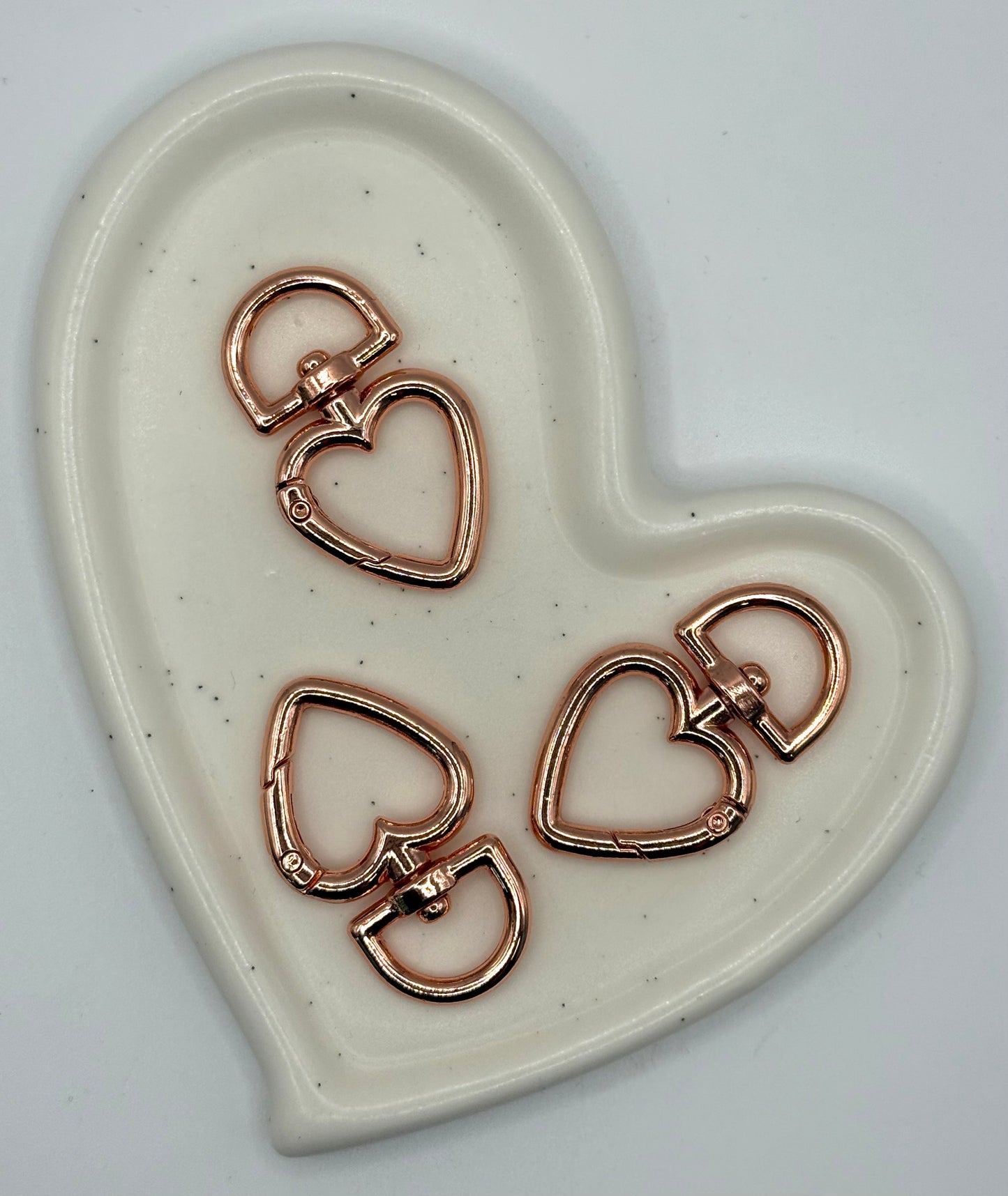 Heart Metal Lobster Clasp Keychain Hardware | Supplies