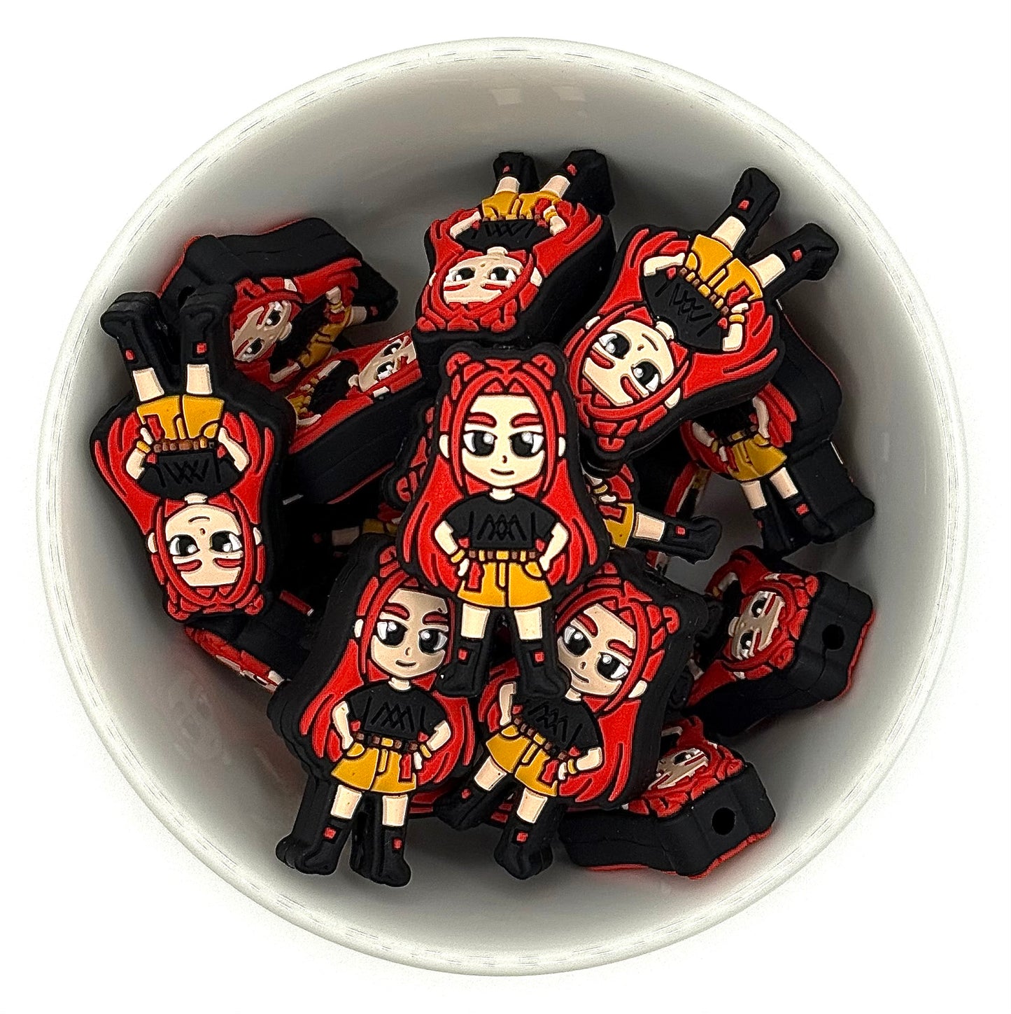 K-Pop Figures | Silicone Focal Bead