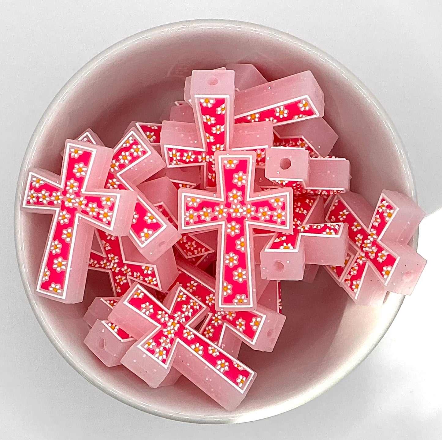 Cross | Silicone Focal Beads