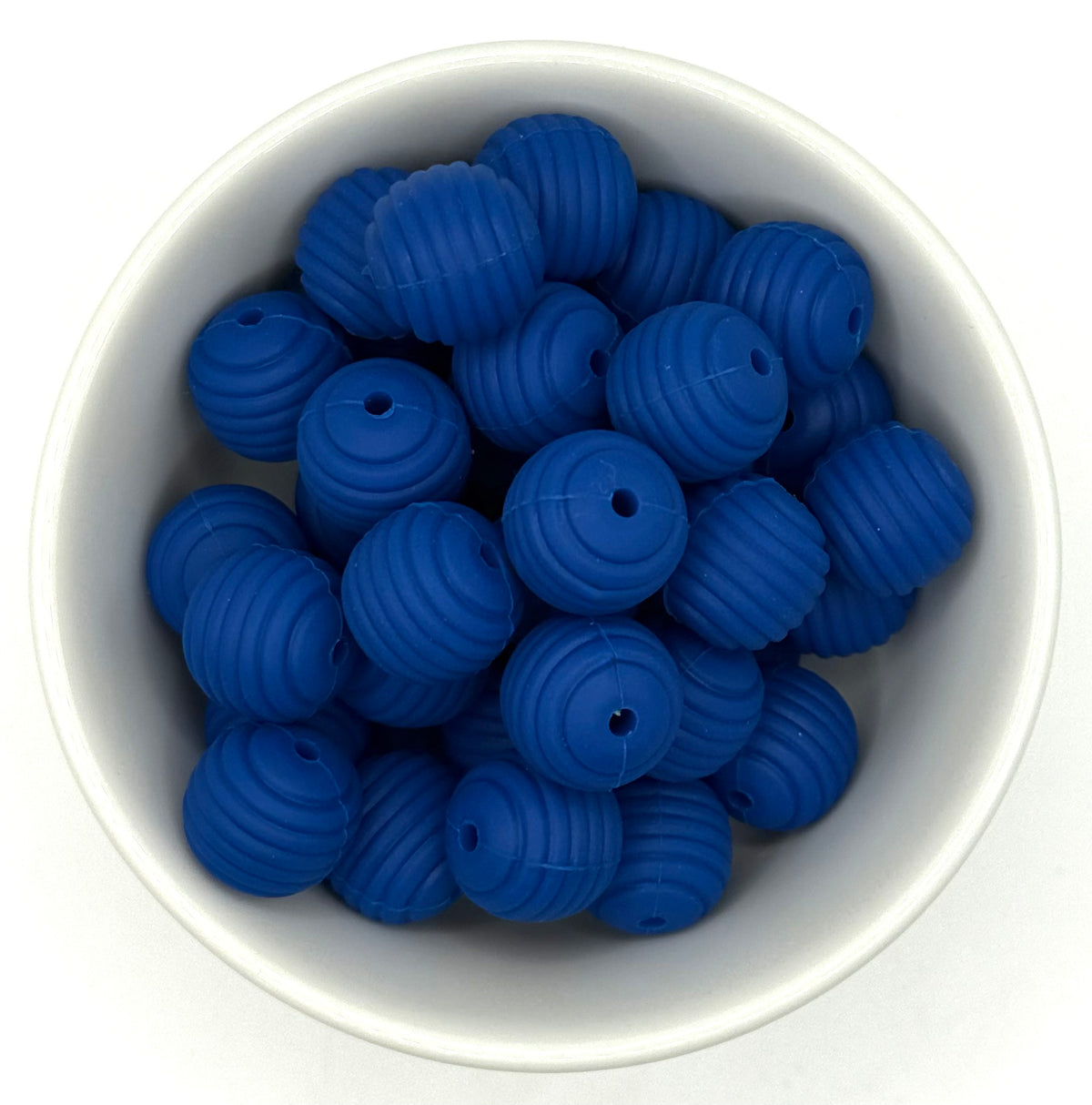 Perle en silicone nid d'abeille 15 mm | Perles en silicone