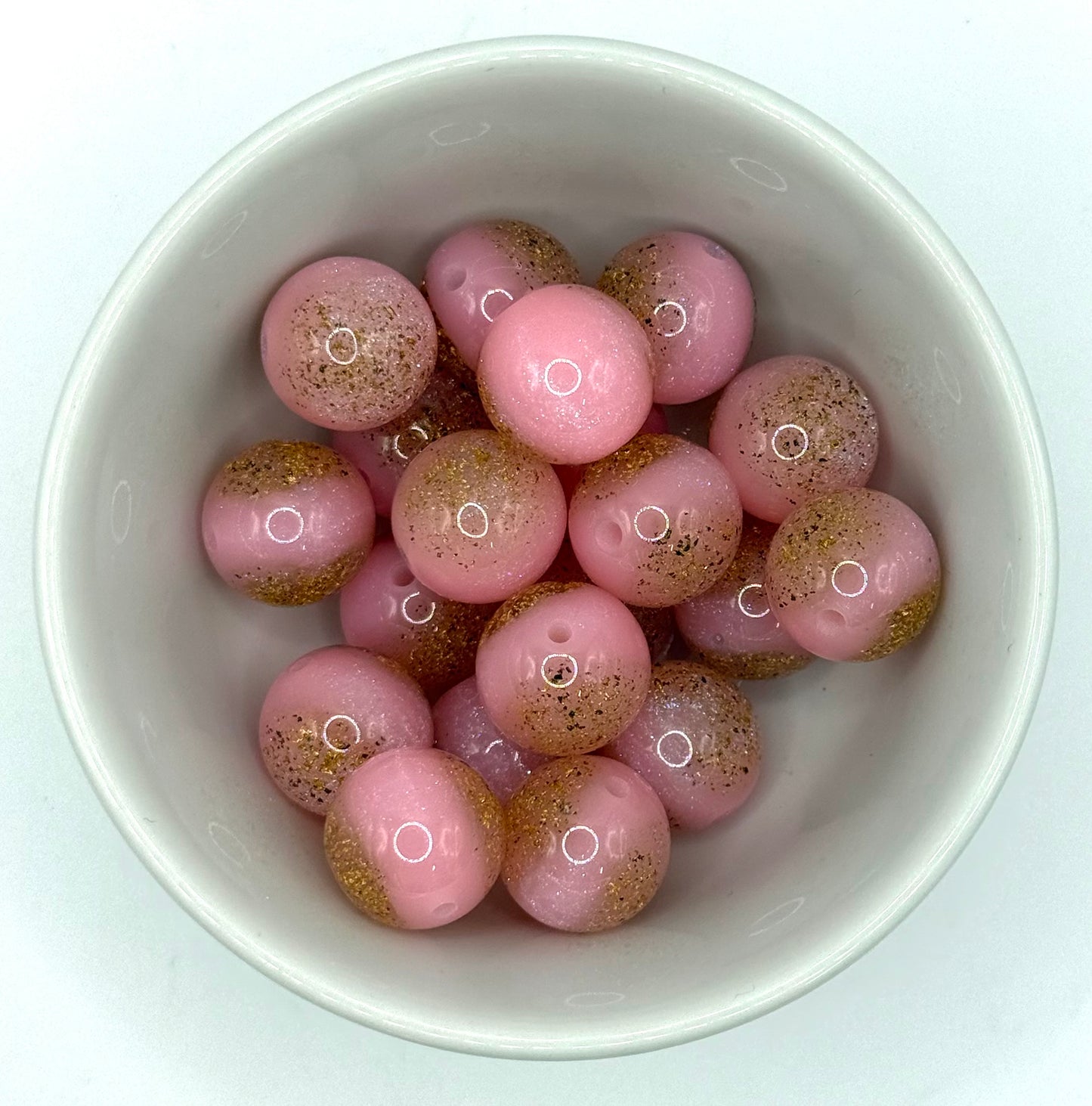 Speckled Glitter Fancy 16mm | Acrylic Beads