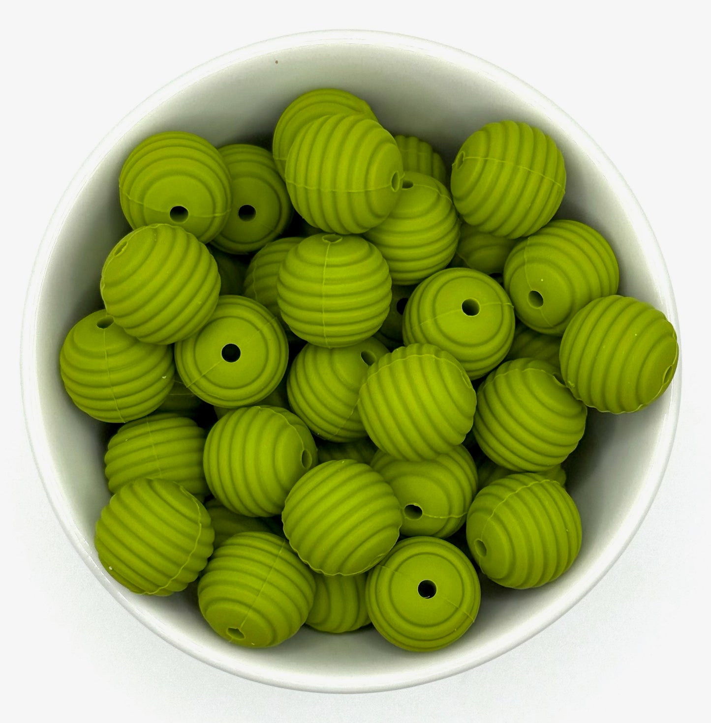 Beehive 15mm Silicone Bead | Silicone Beads