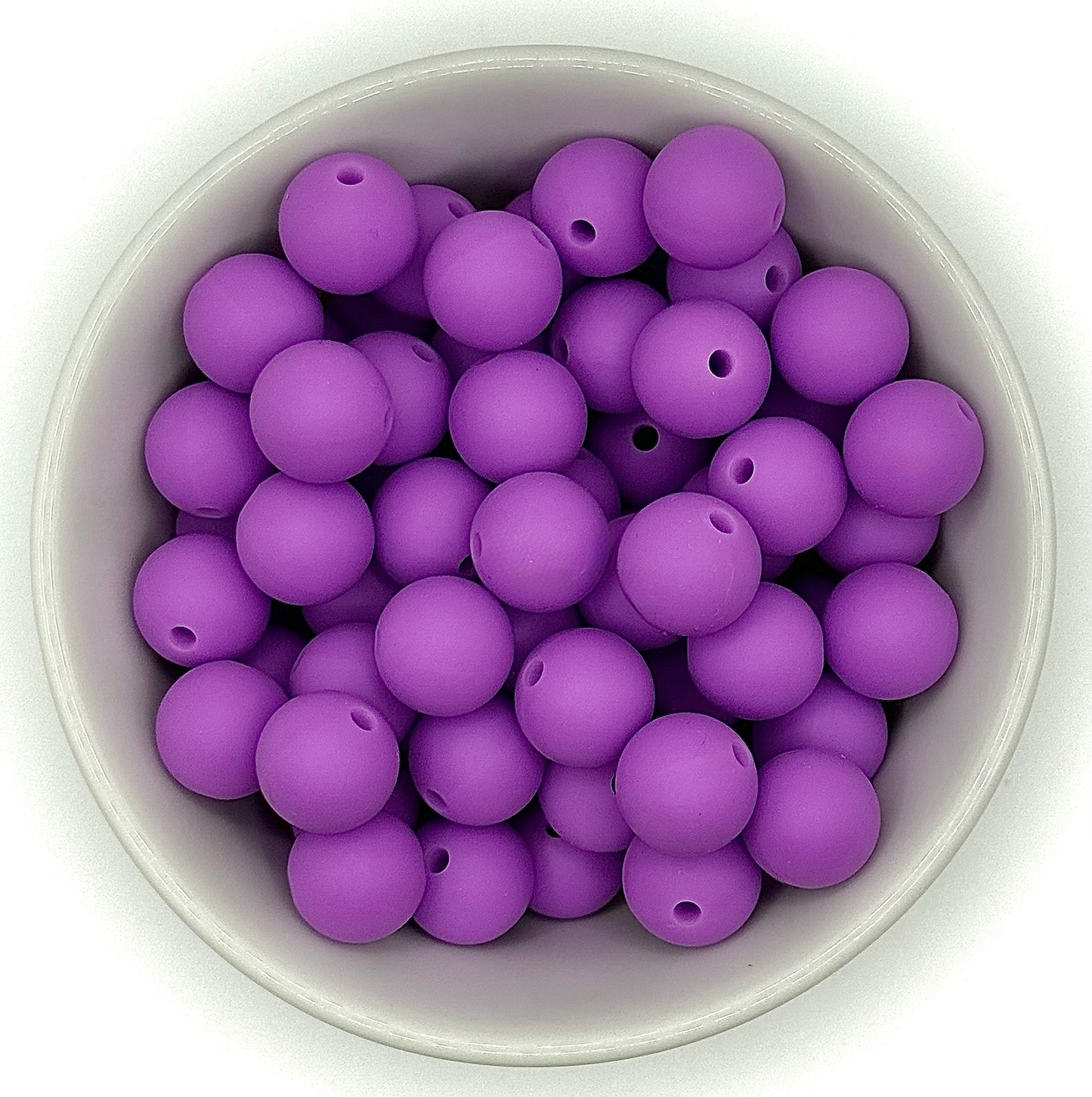 Silicone Round Bead 12mm | Silicone Solid Color Beads