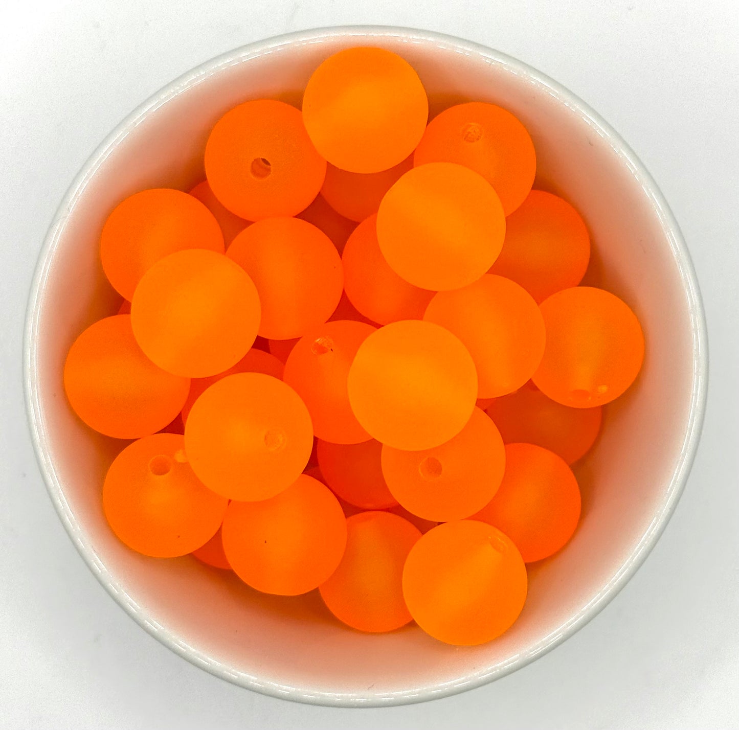 Frosted Acrylic 16mm | Acrylic Beads