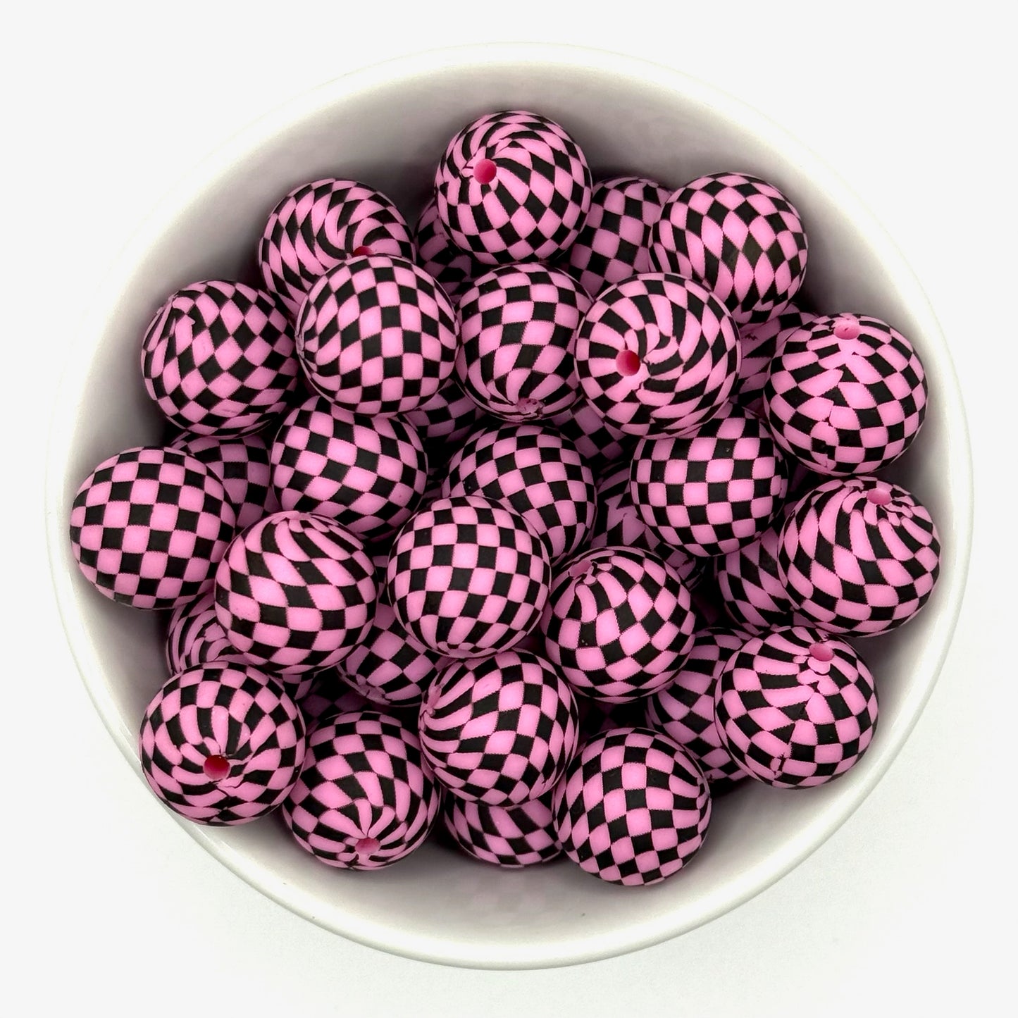 Printed 15mm Silicone Bead | Silicone Printed Beads