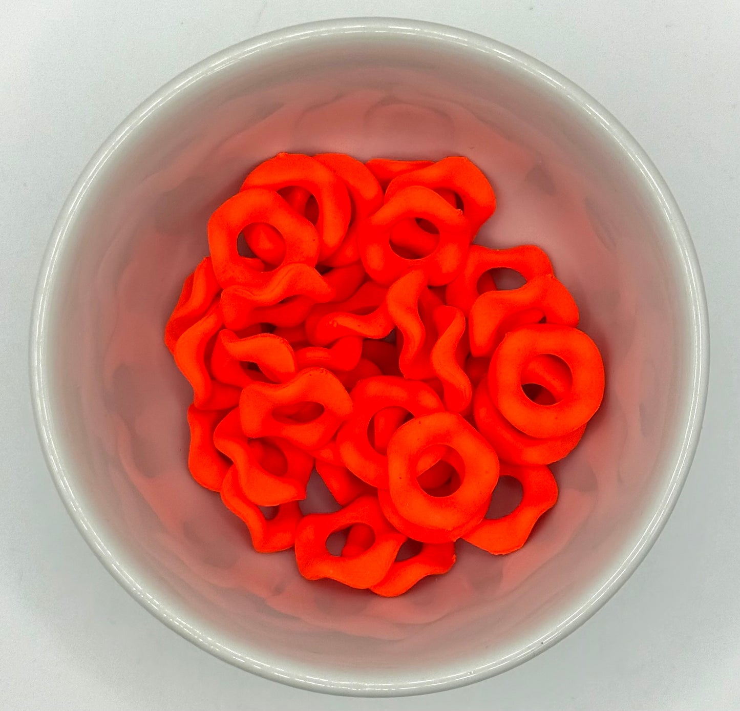 Neon Wavy Spacers | Spacer Beads