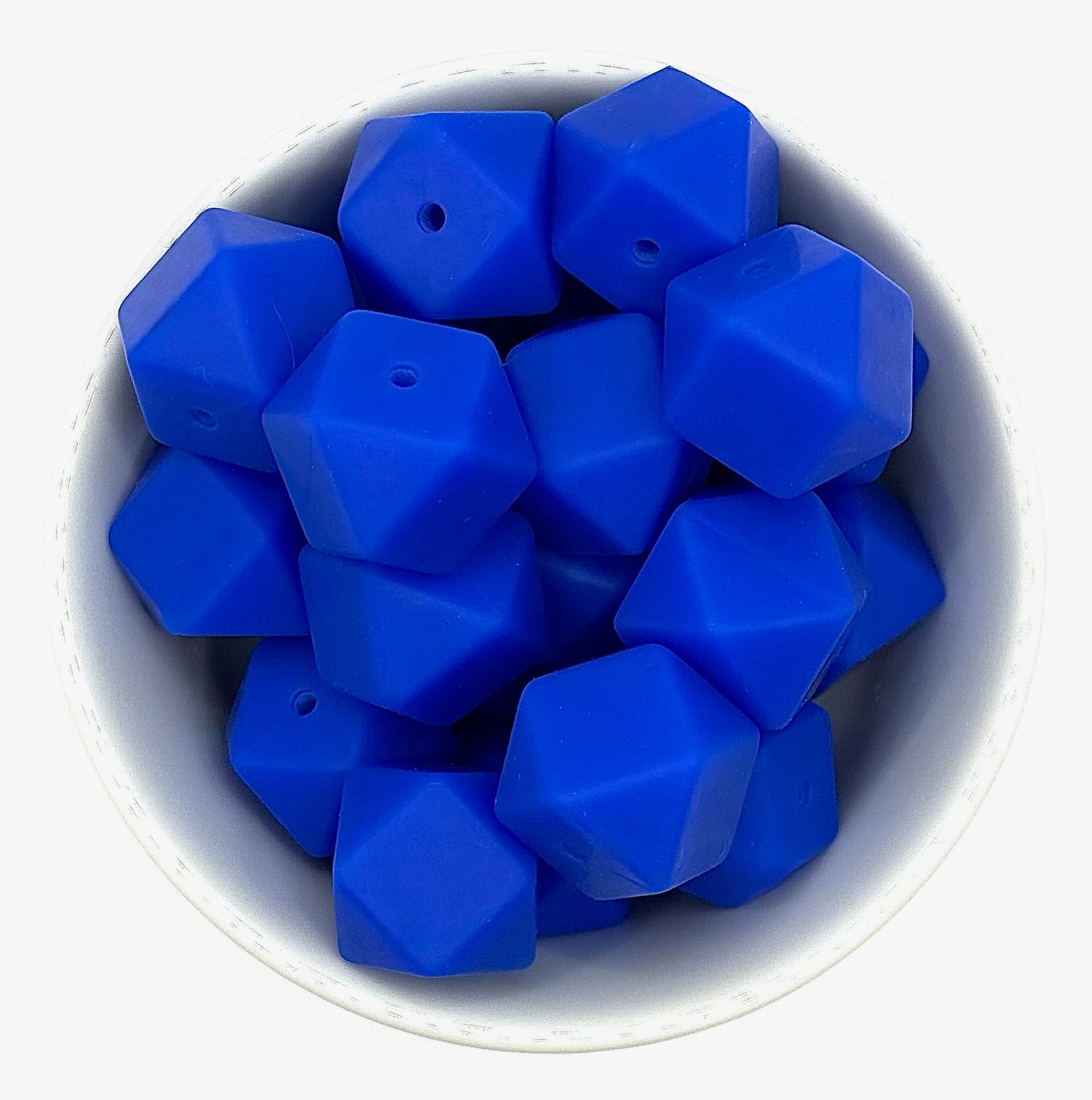 Hexagon 17mm Solid |  Silicone Beads