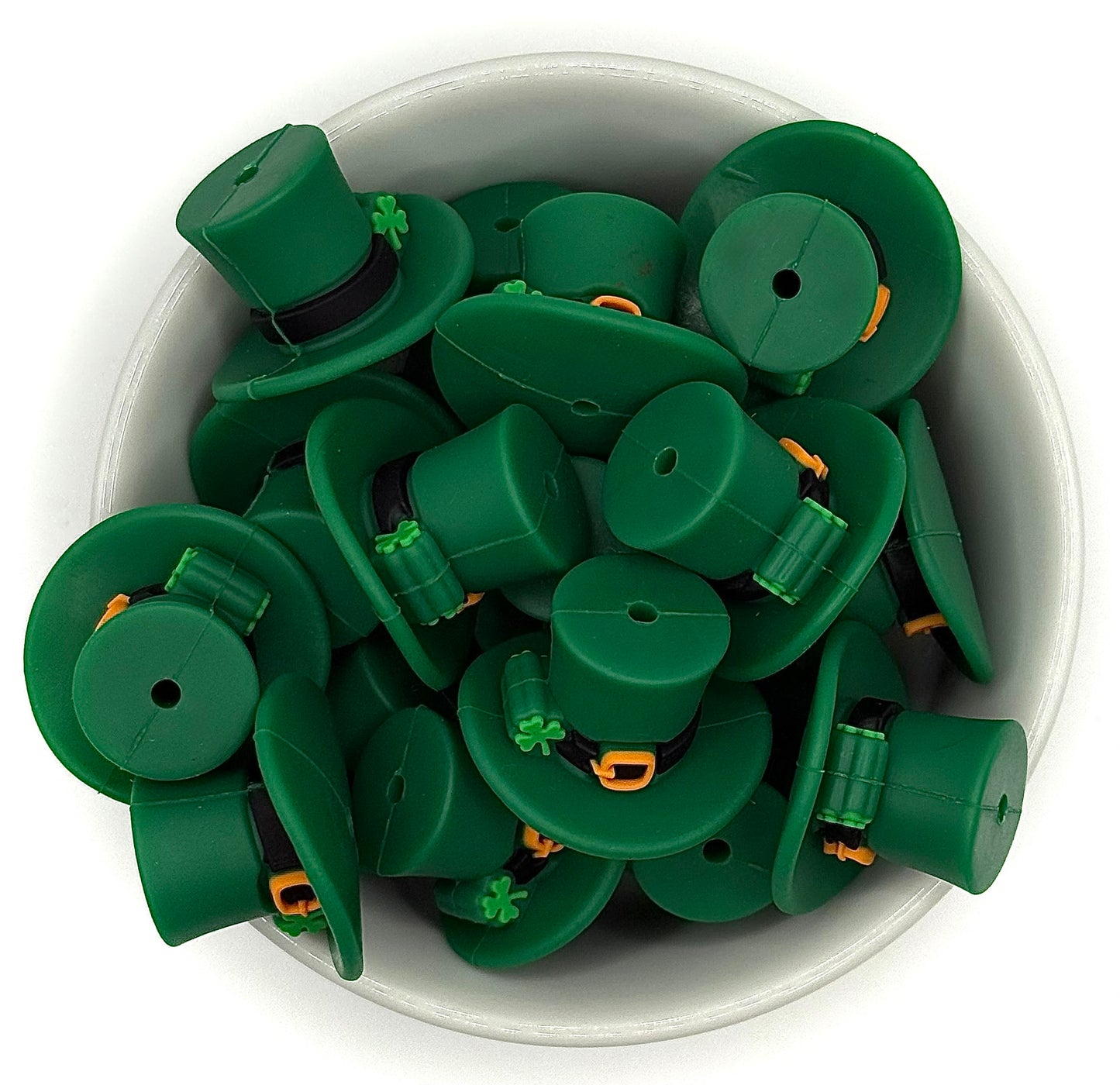 3D Leprechaun Hat - Focal Silicone Bead