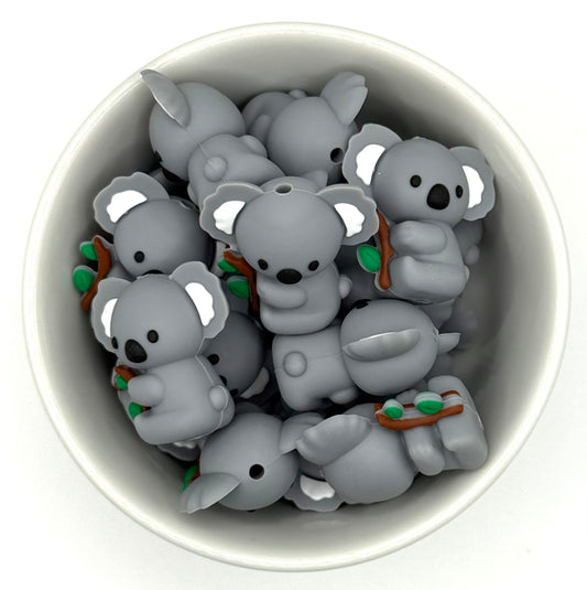 Koala Kami | 3D Silicone Focal Bead