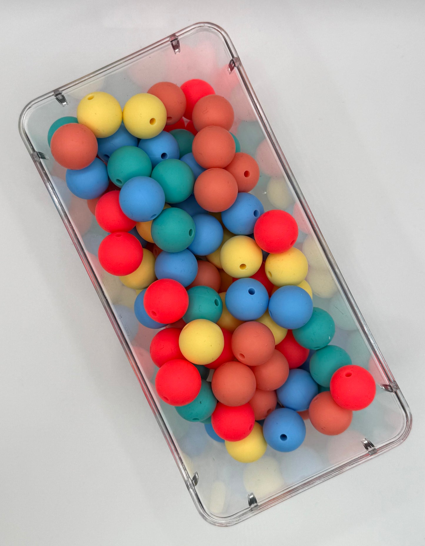 Silicone Bead Mixtures 15mm | Silicone Bead Bulk Packs