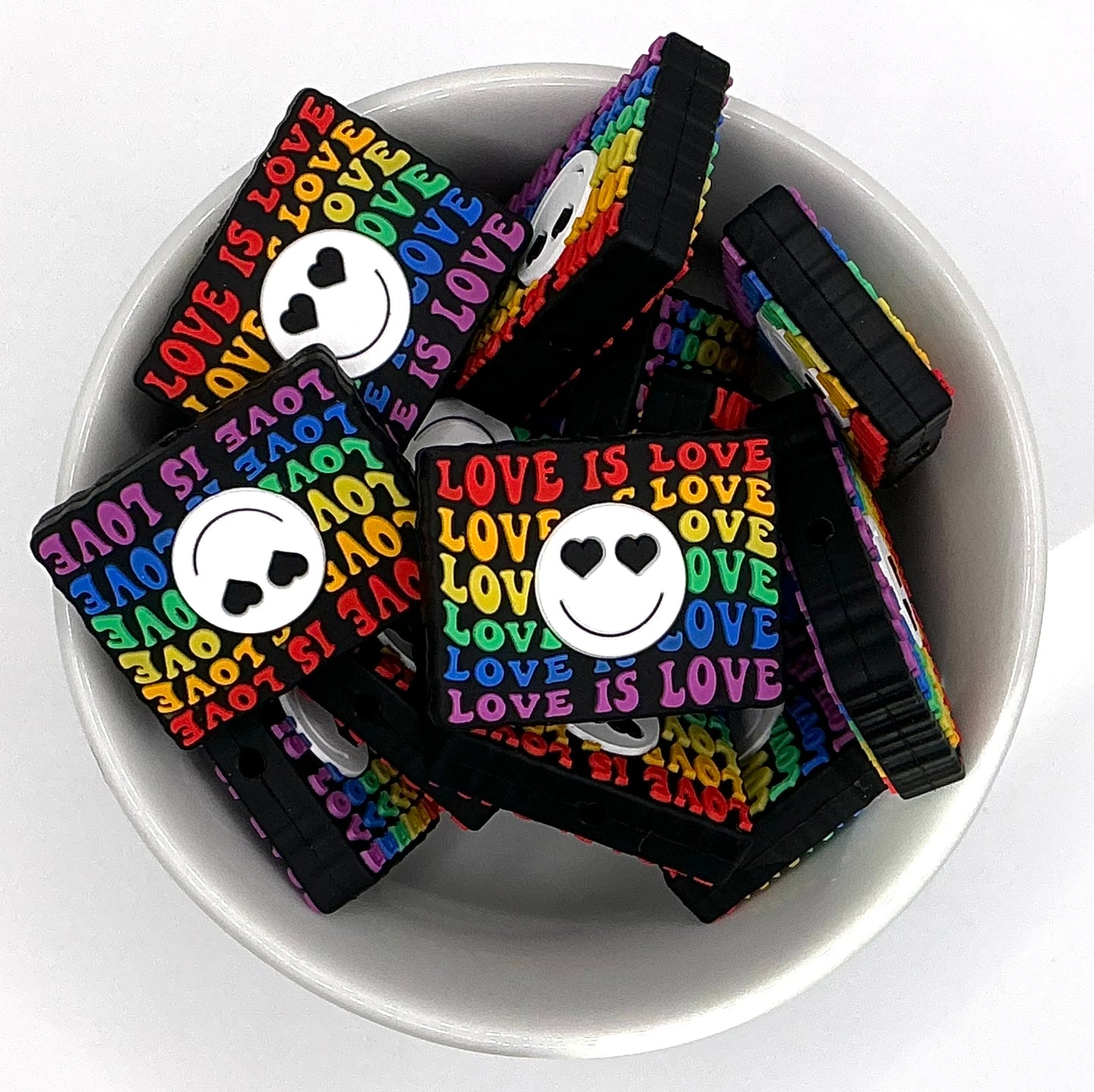 💕Love is Love 💕 | Silicone Focal Beads