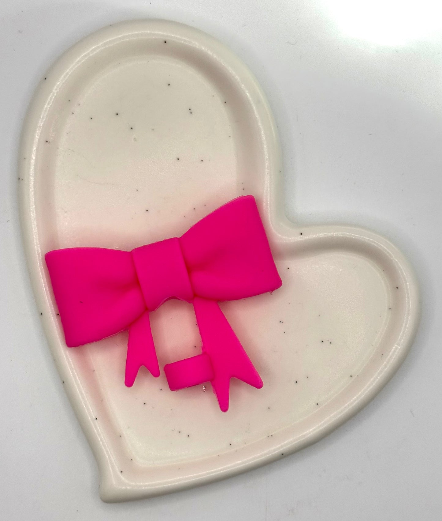Tumbler Straw Bow | Silicone Focal Bead