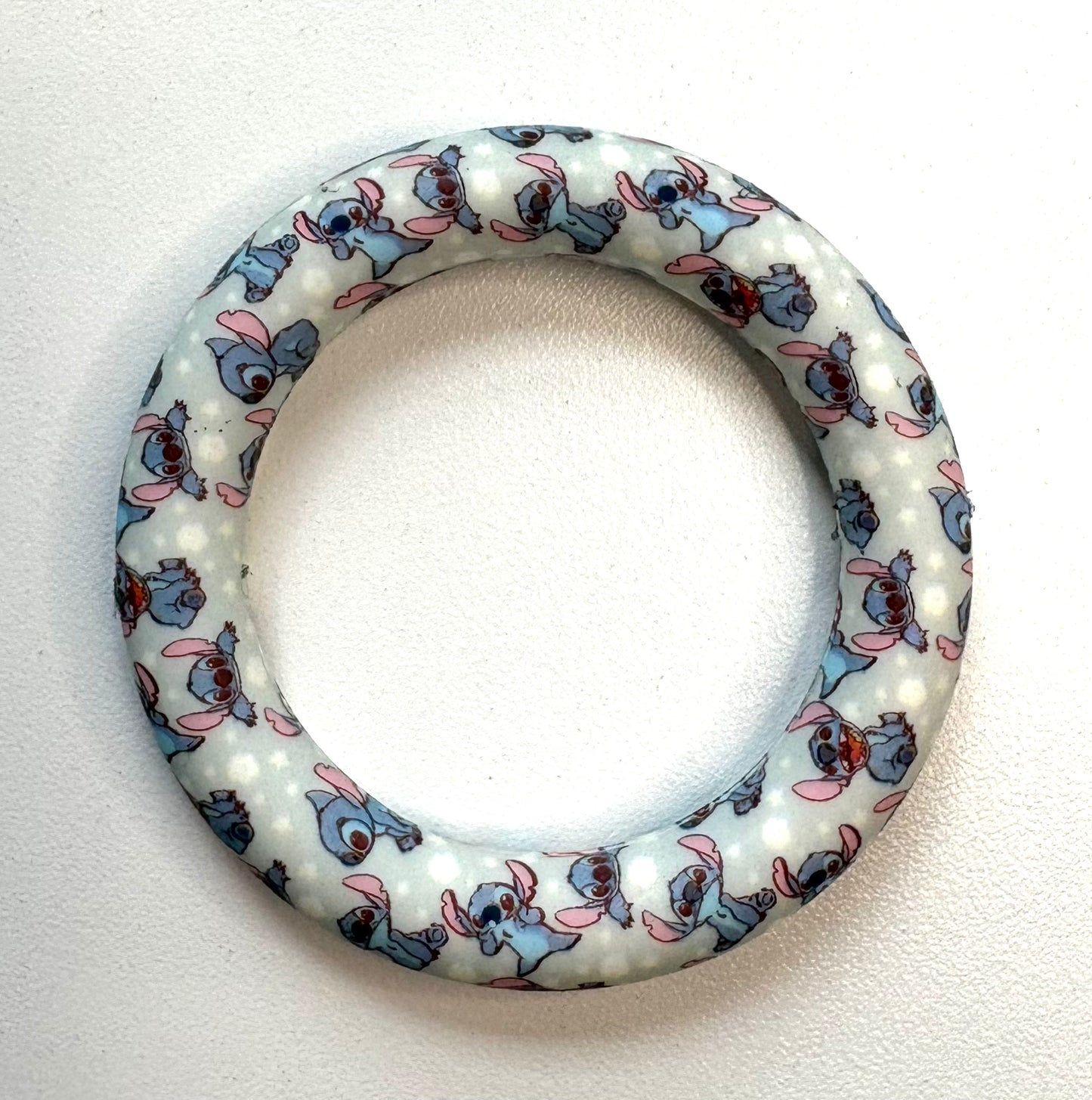 Silicone Printed Ring 65mm | Silicone Beads