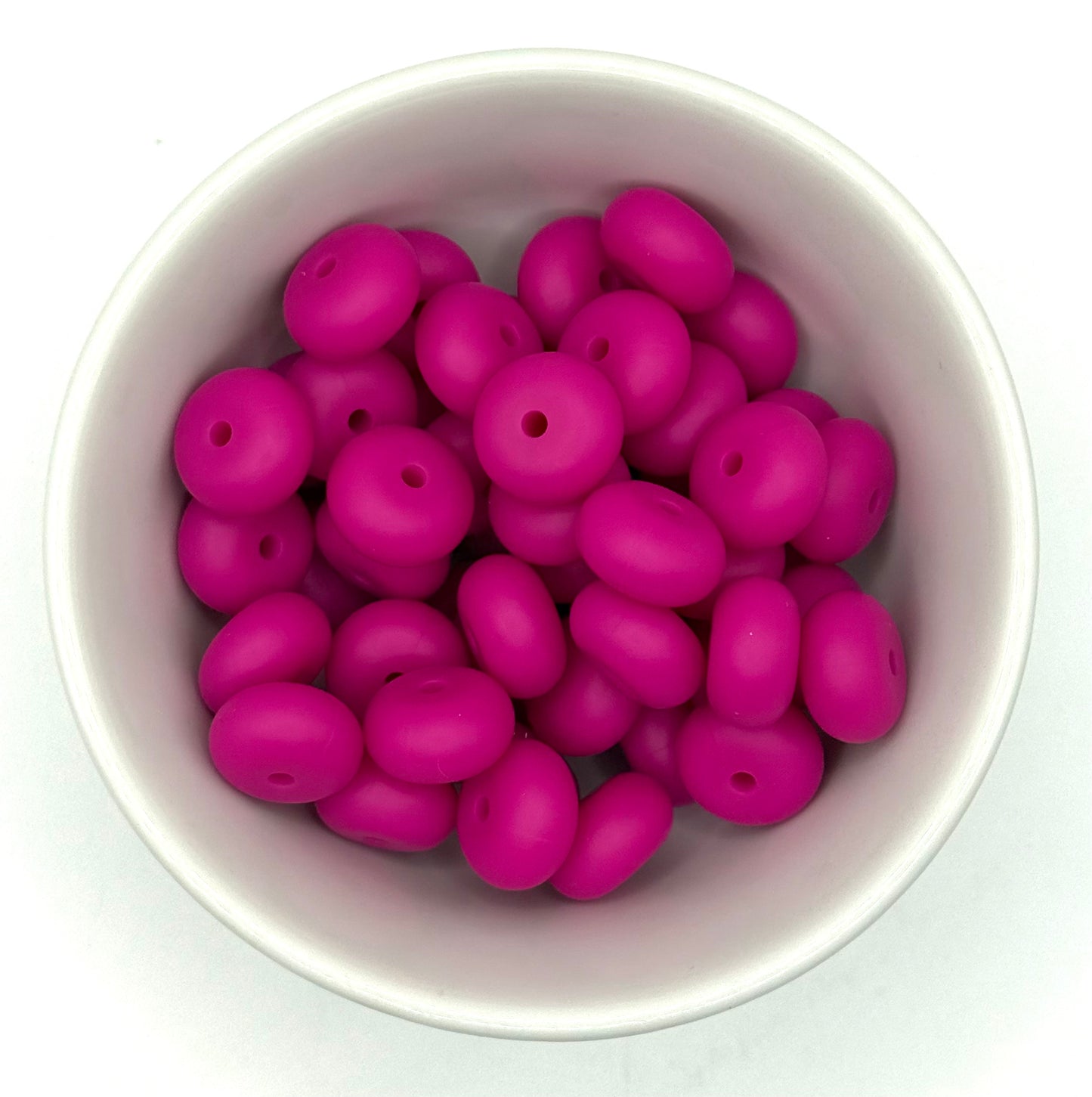 Perle d'espacement Abacus 14mm | Perles d'espacement en silicone