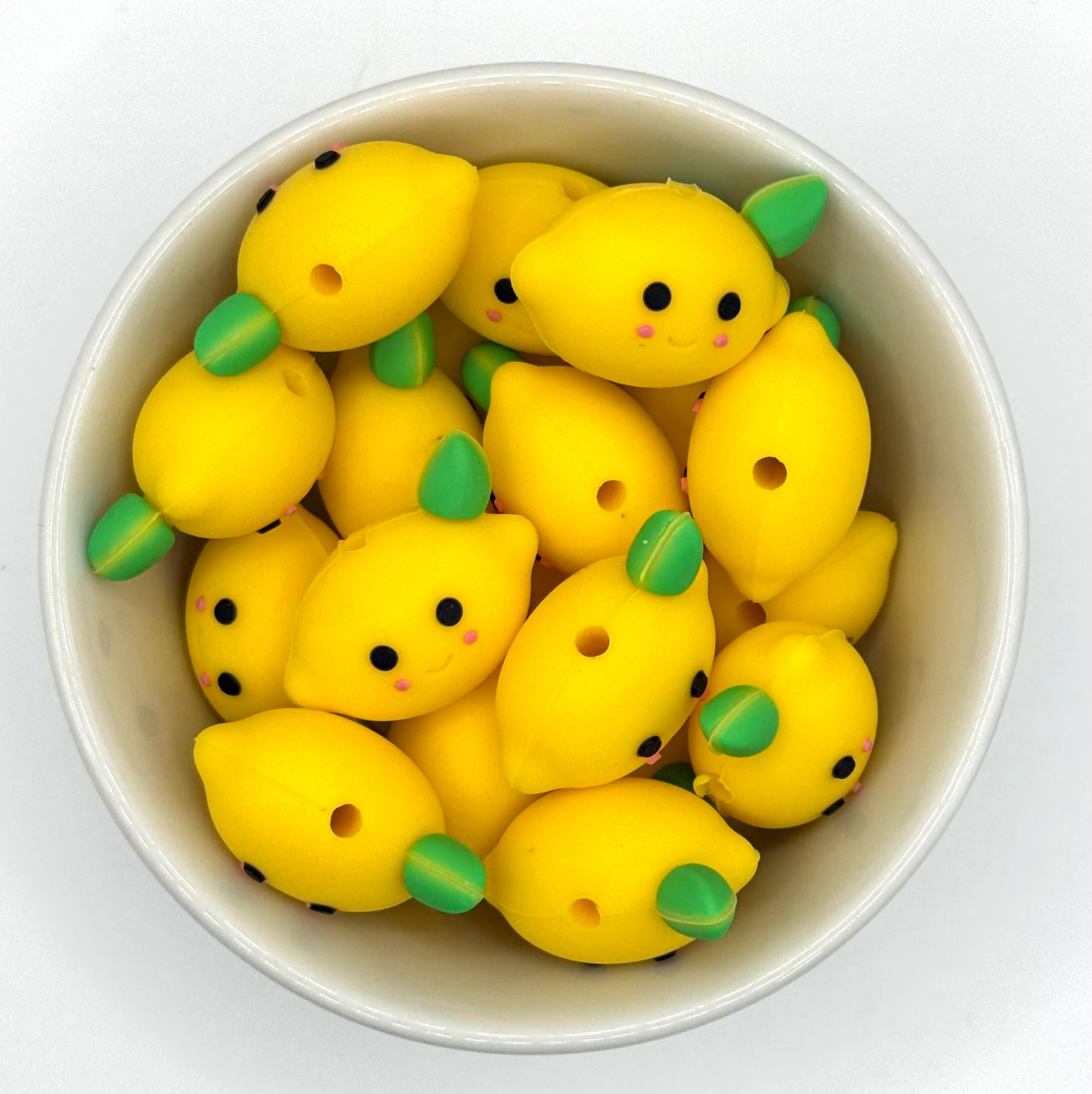 Lemon Lenny | 3D Silicone Focal Bead