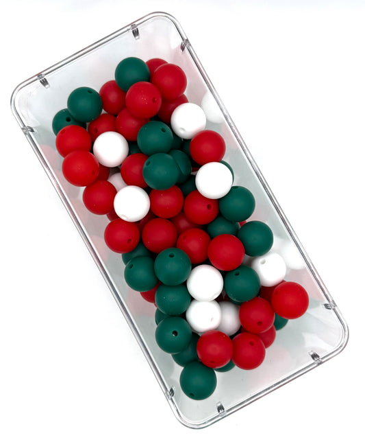 Silicone Bead Mixtures 15mm | Silicone Bead Bulk Packs