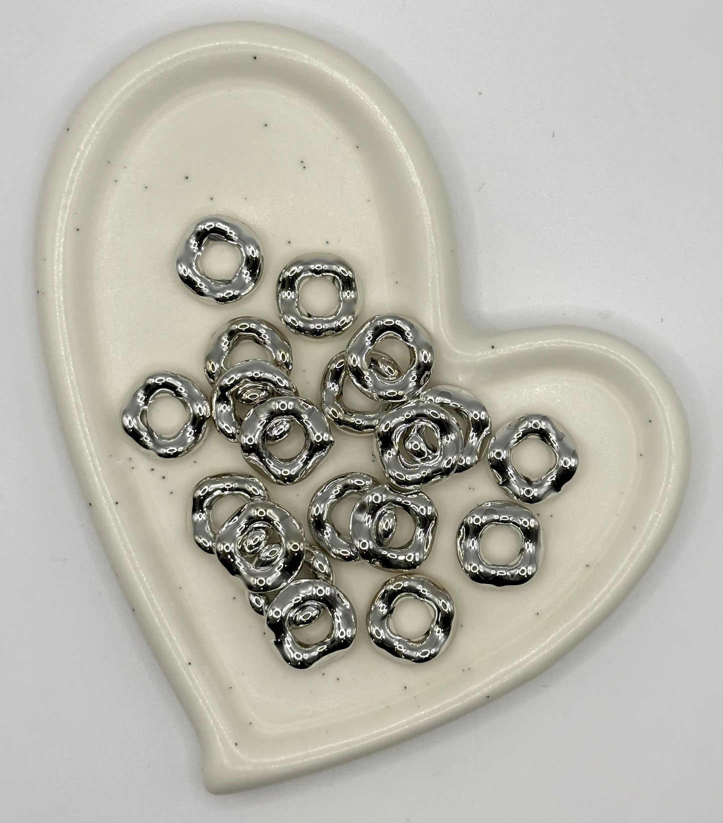 Wave Spacer Beads 16mm | Acrylic Spacer Beads