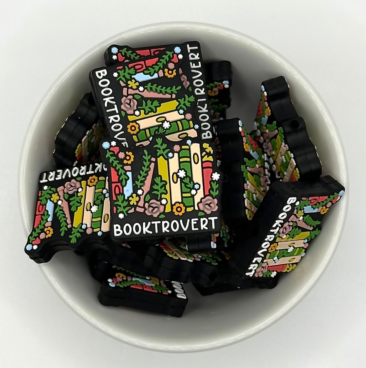 Bookrovert | Silicone Focal Bead