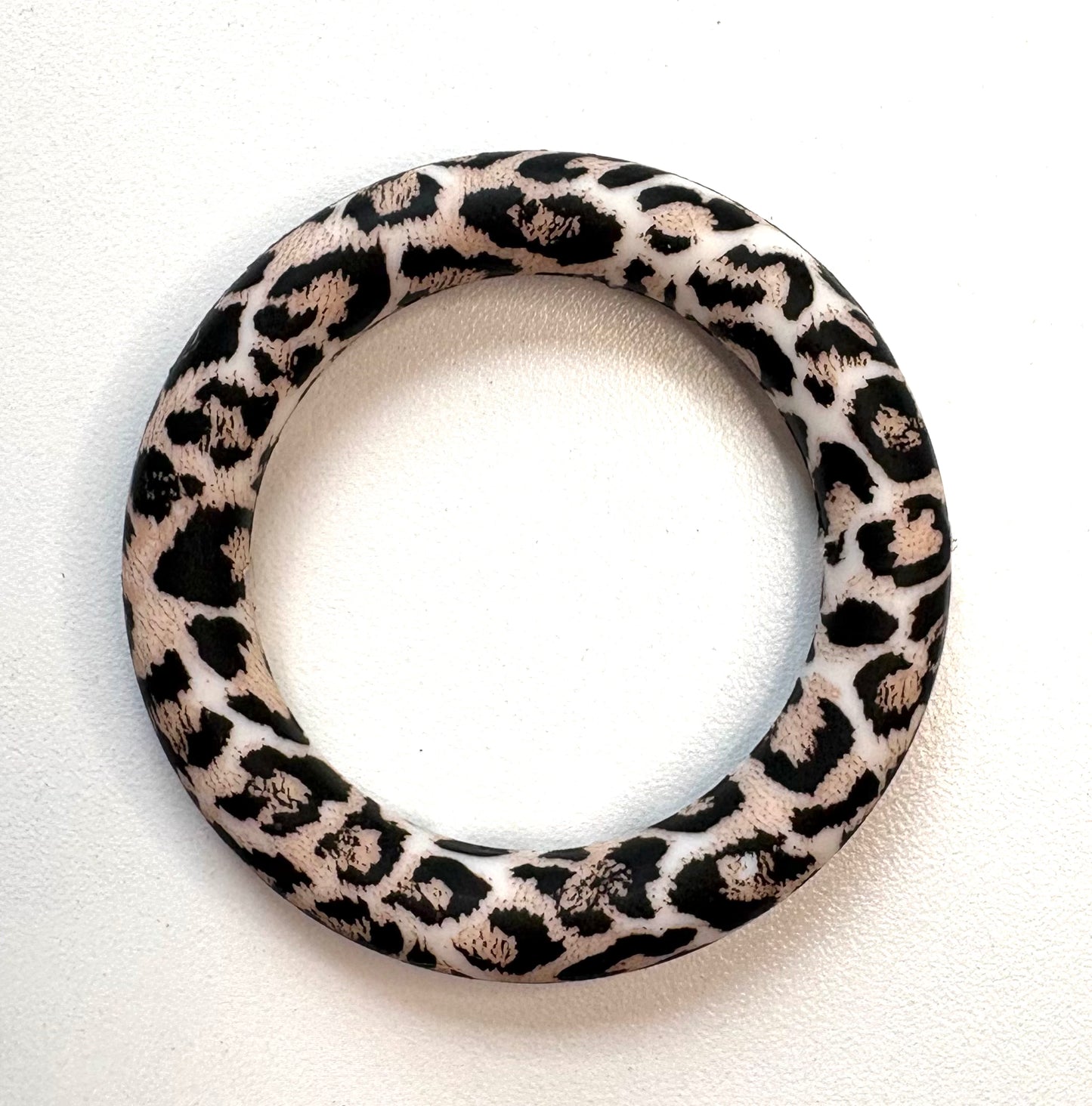 Silicone Printed Ring 65mm | Silicone Beads